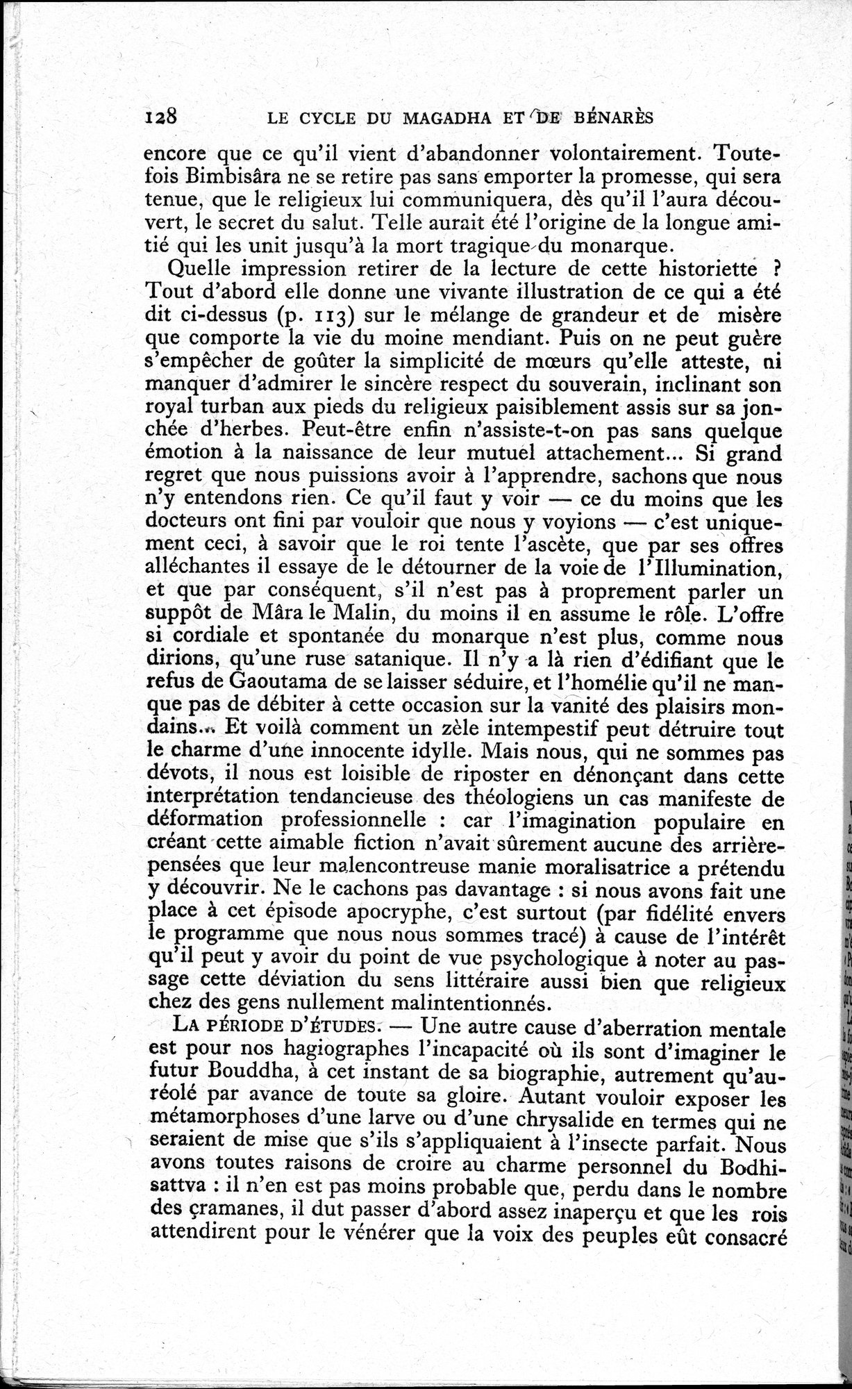 La Vie du Bouddha : vol.1 / 130 ページ（白黒高解像度画像）