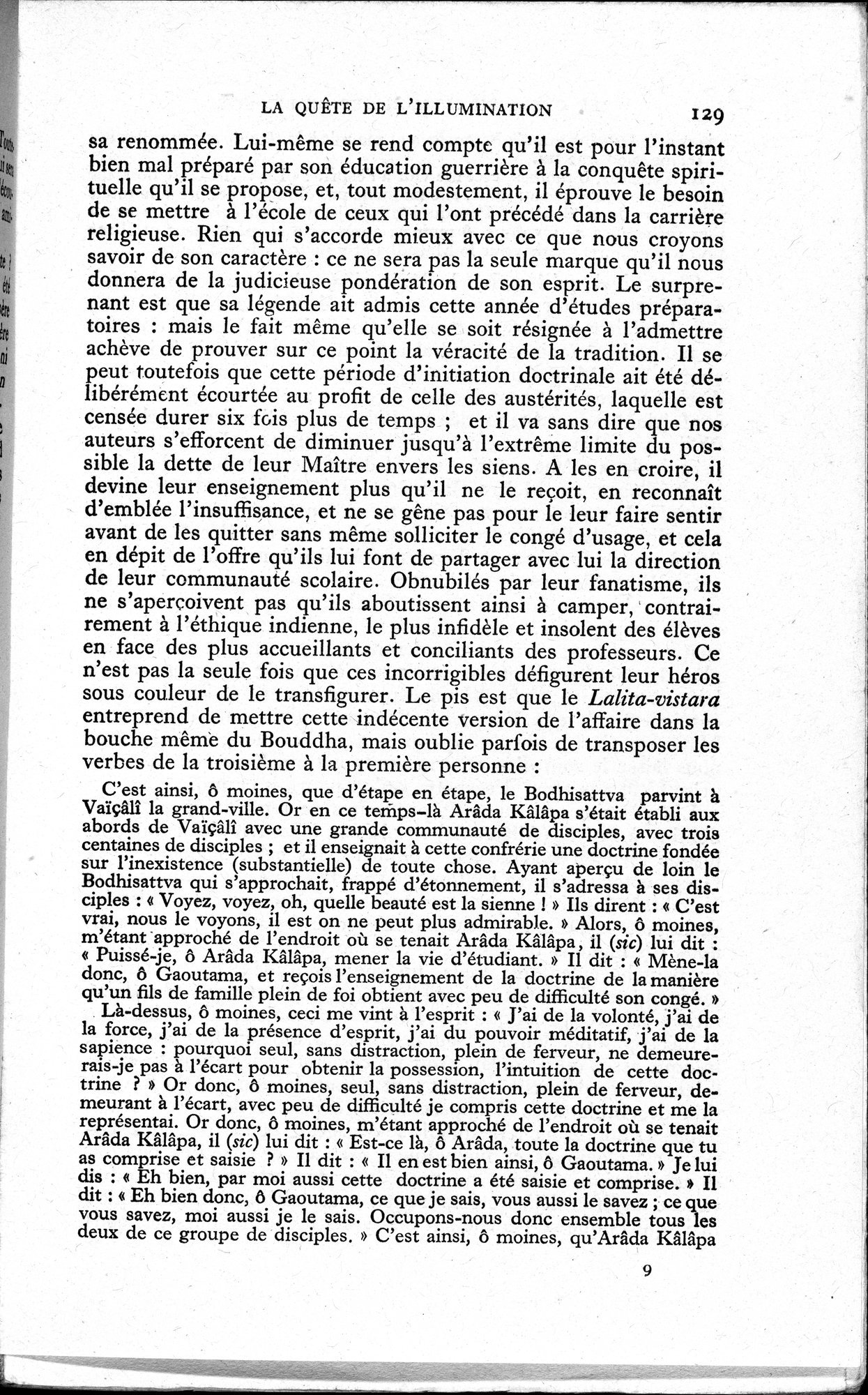 La Vie du Bouddha : vol.1 / 131 ページ（白黒高解像度画像）