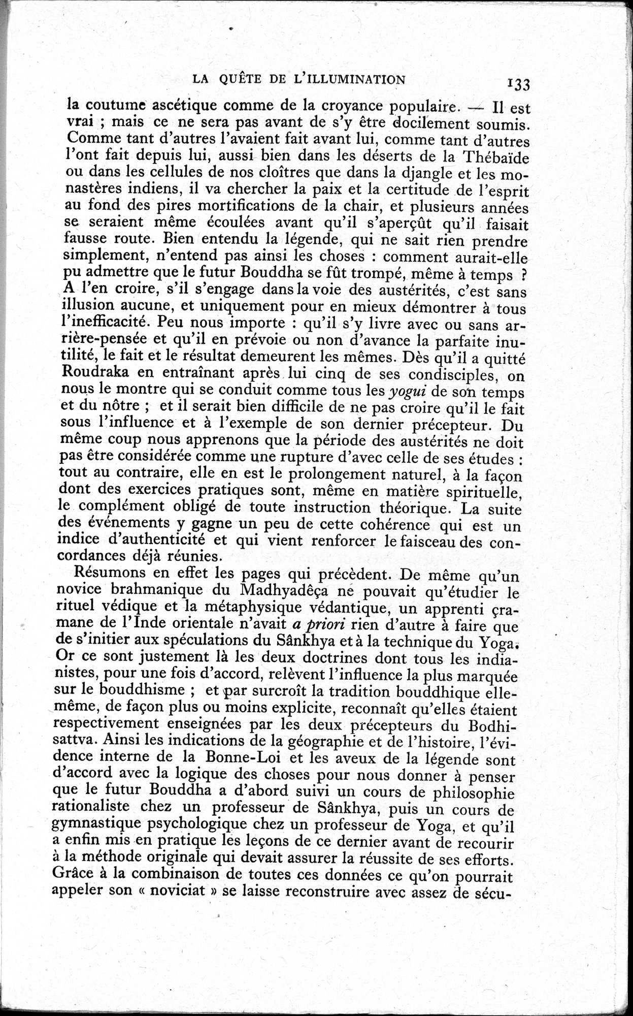 La Vie du Bouddha : vol.1 / 135 ページ（白黒高解像度画像）