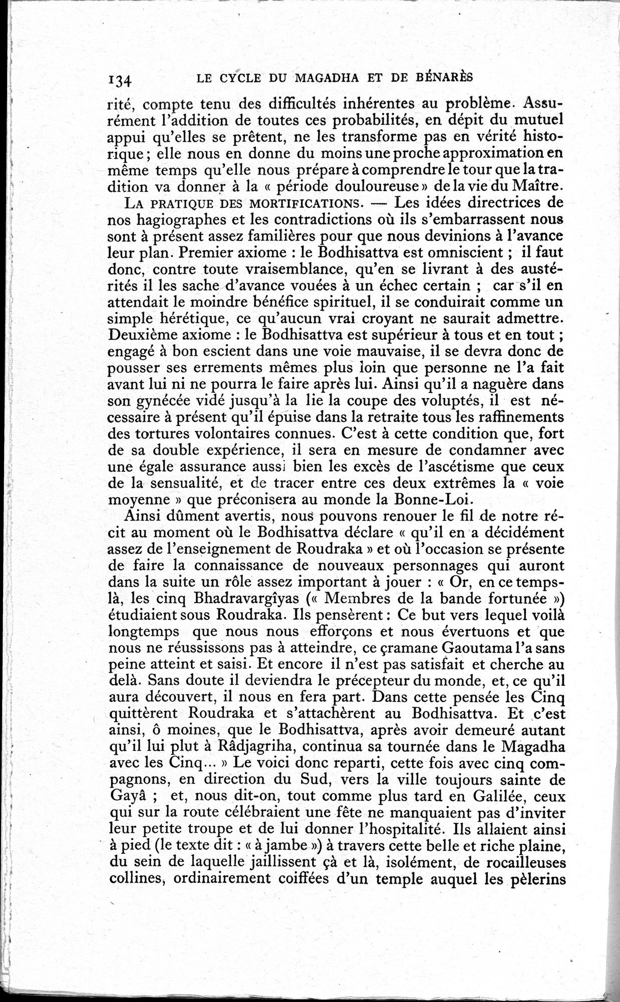 La Vie du Bouddha : vol.1 / 136 ページ（白黒高解像度画像）