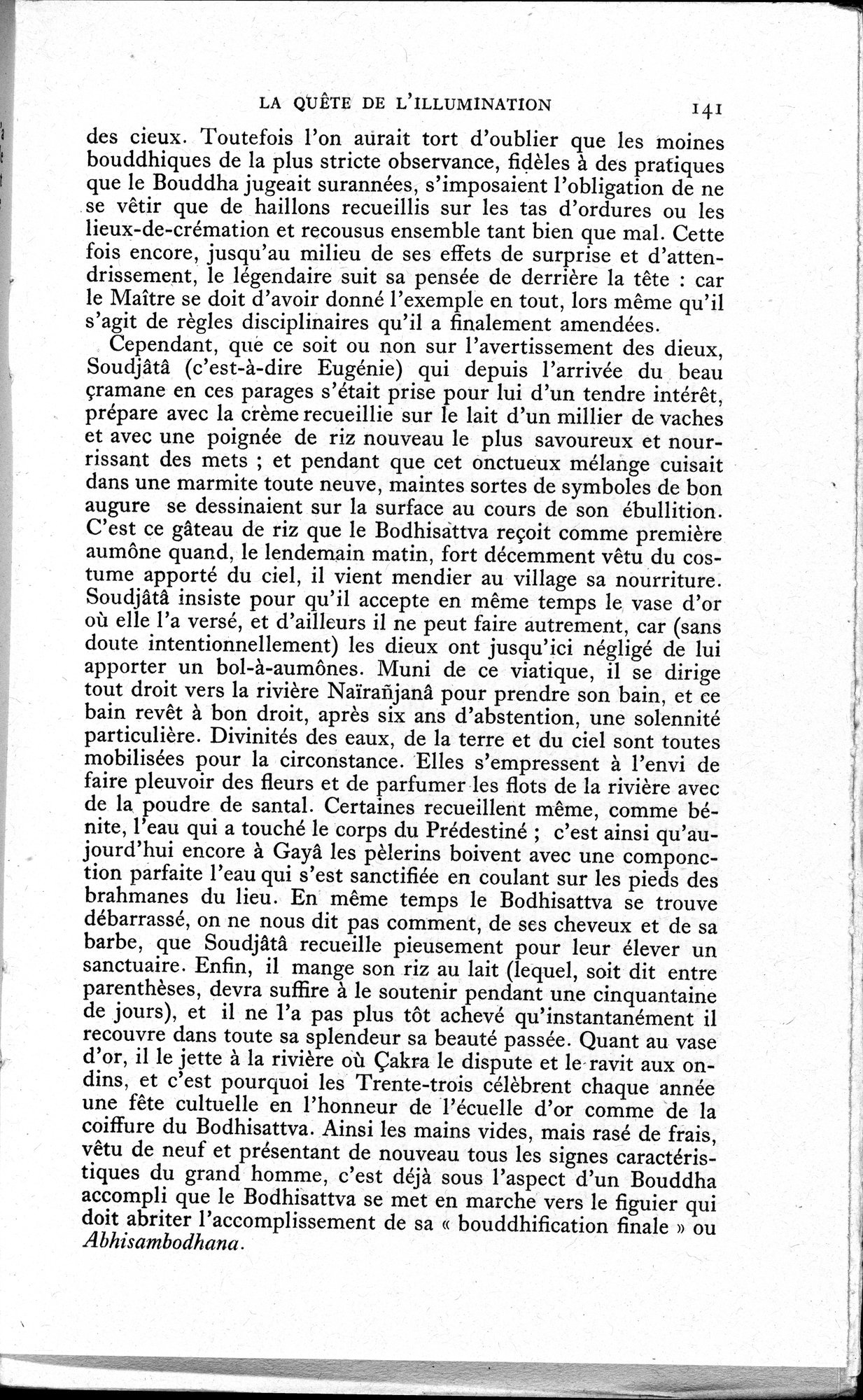 La Vie du Bouddha : vol.1 / 143 ページ（白黒高解像度画像）