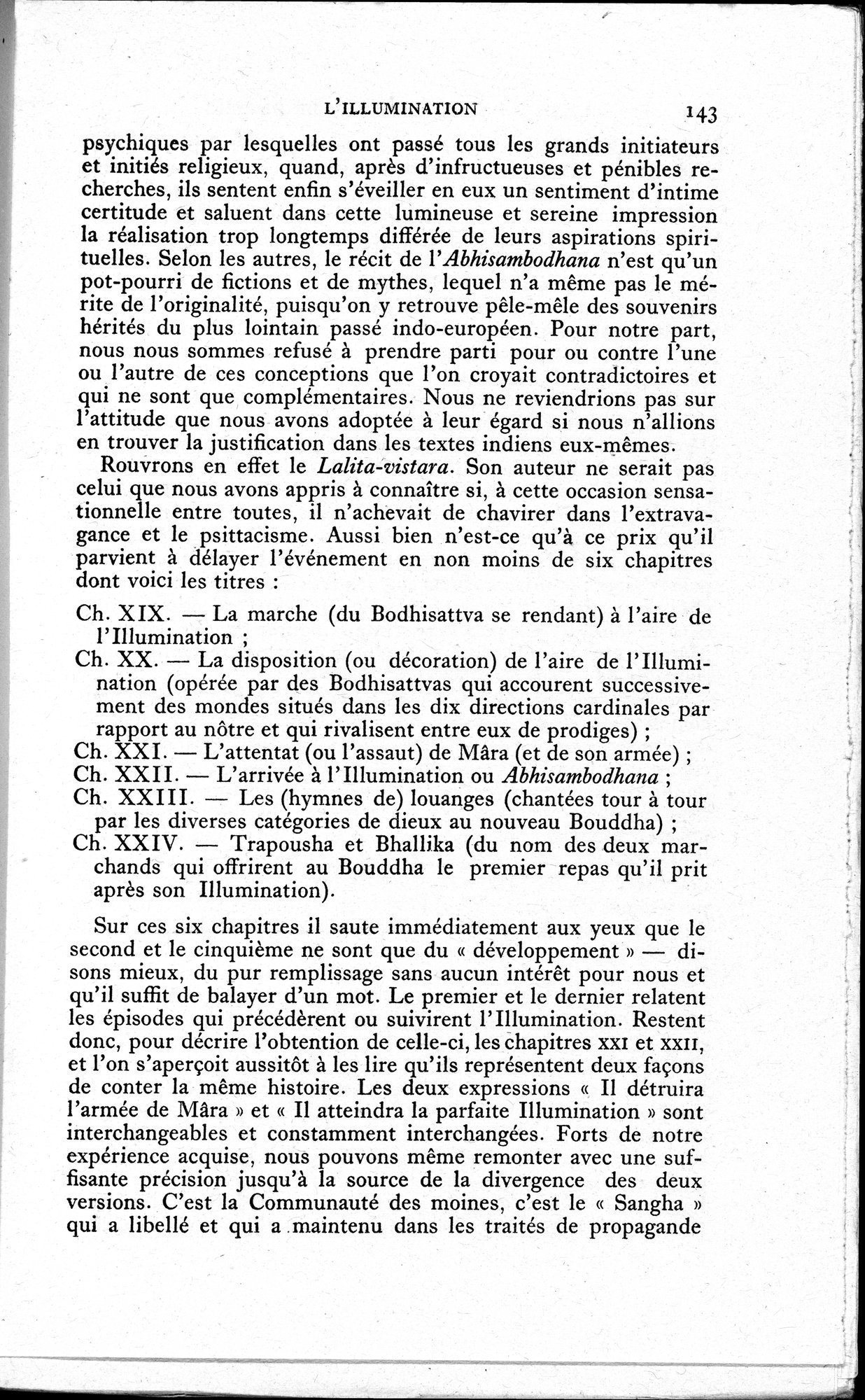La Vie du Bouddha : vol.1 / 145 ページ（白黒高解像度画像）