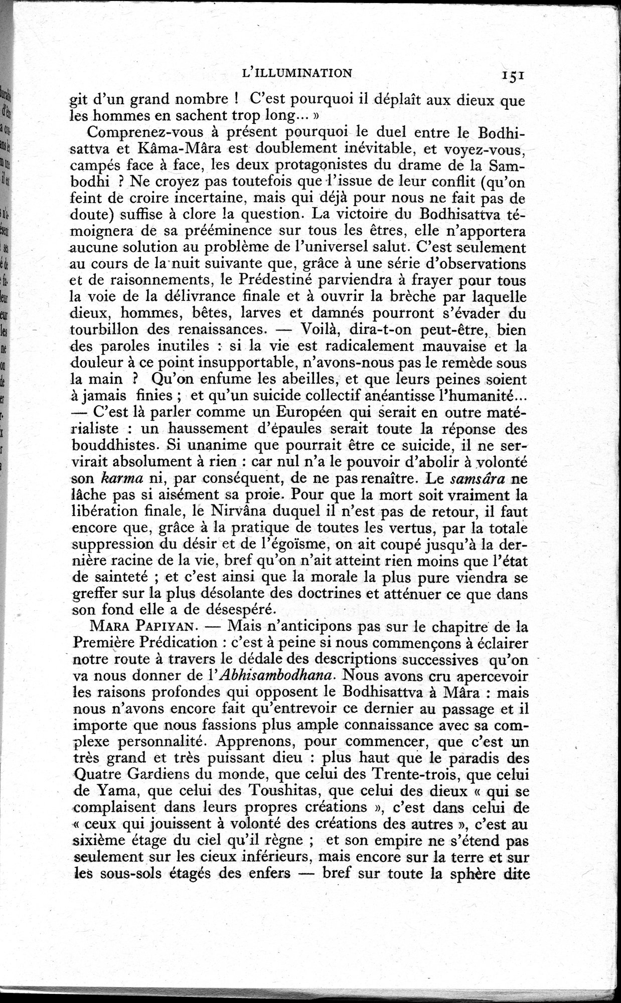 La Vie du Bouddha : vol.1 / 153 ページ（白黒高解像度画像）