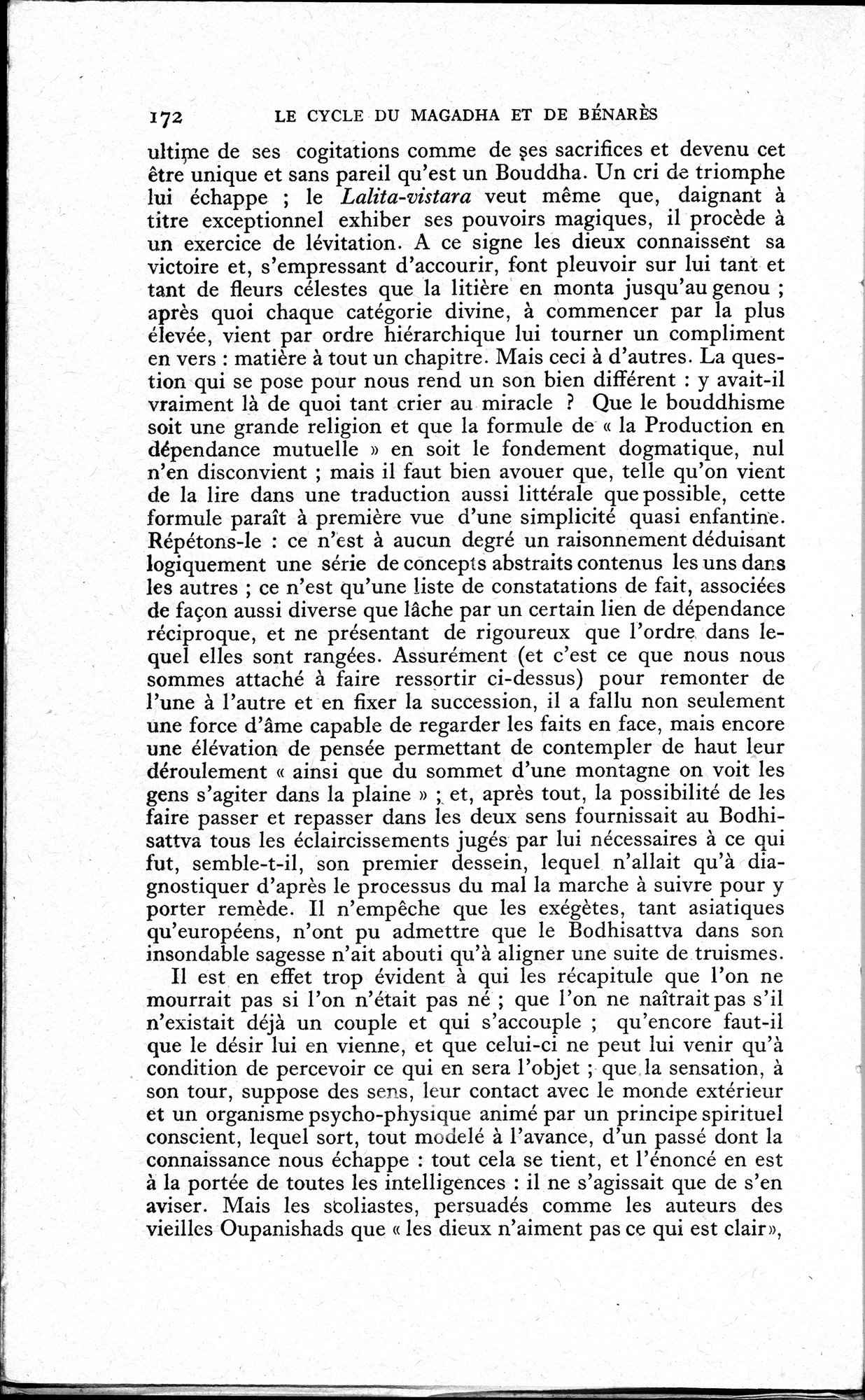 La Vie du Bouddha : vol.1 / 174 ページ（白黒高解像度画像）