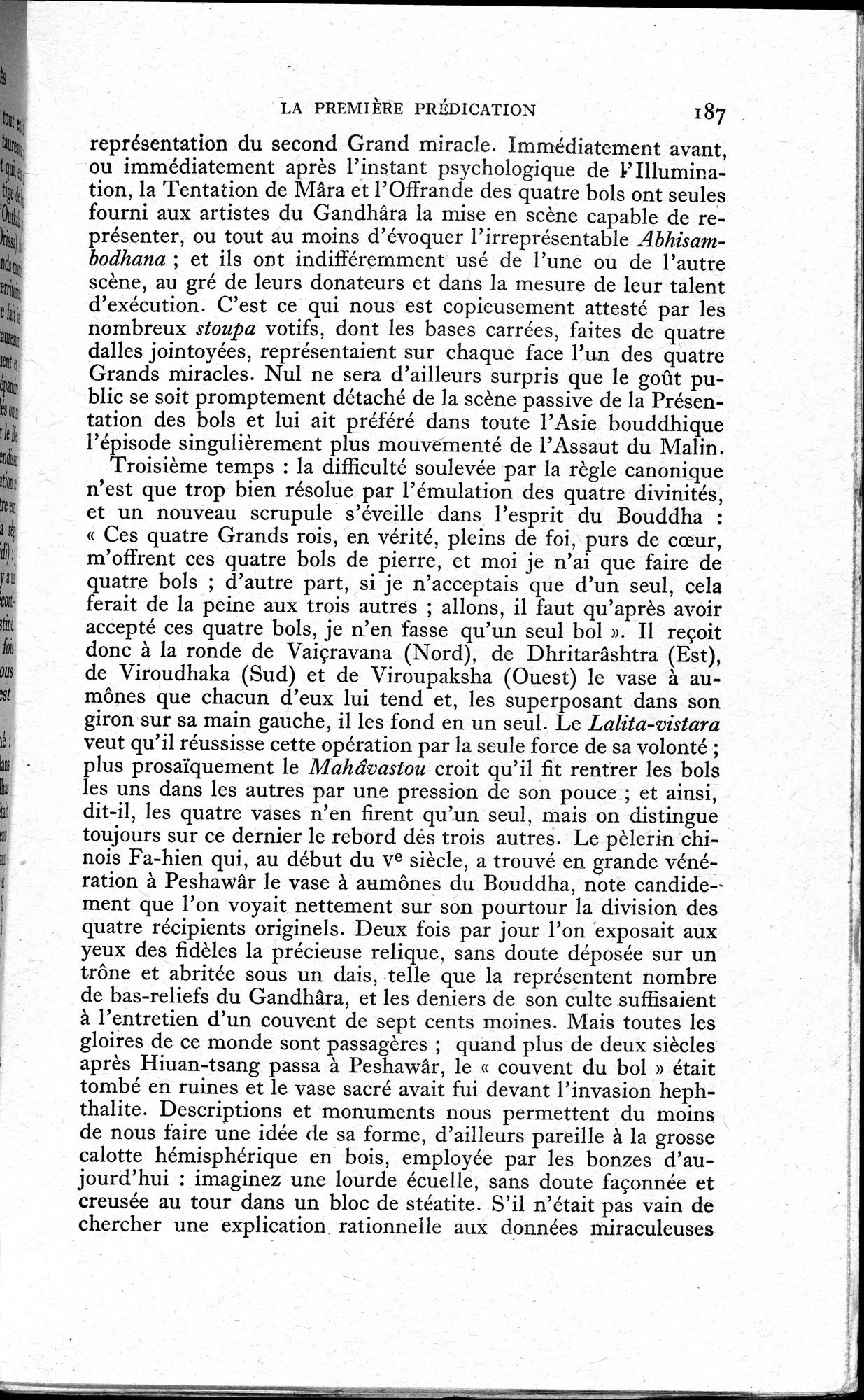 La Vie du Bouddha : vol.1 / 189 ページ（白黒高解像度画像）