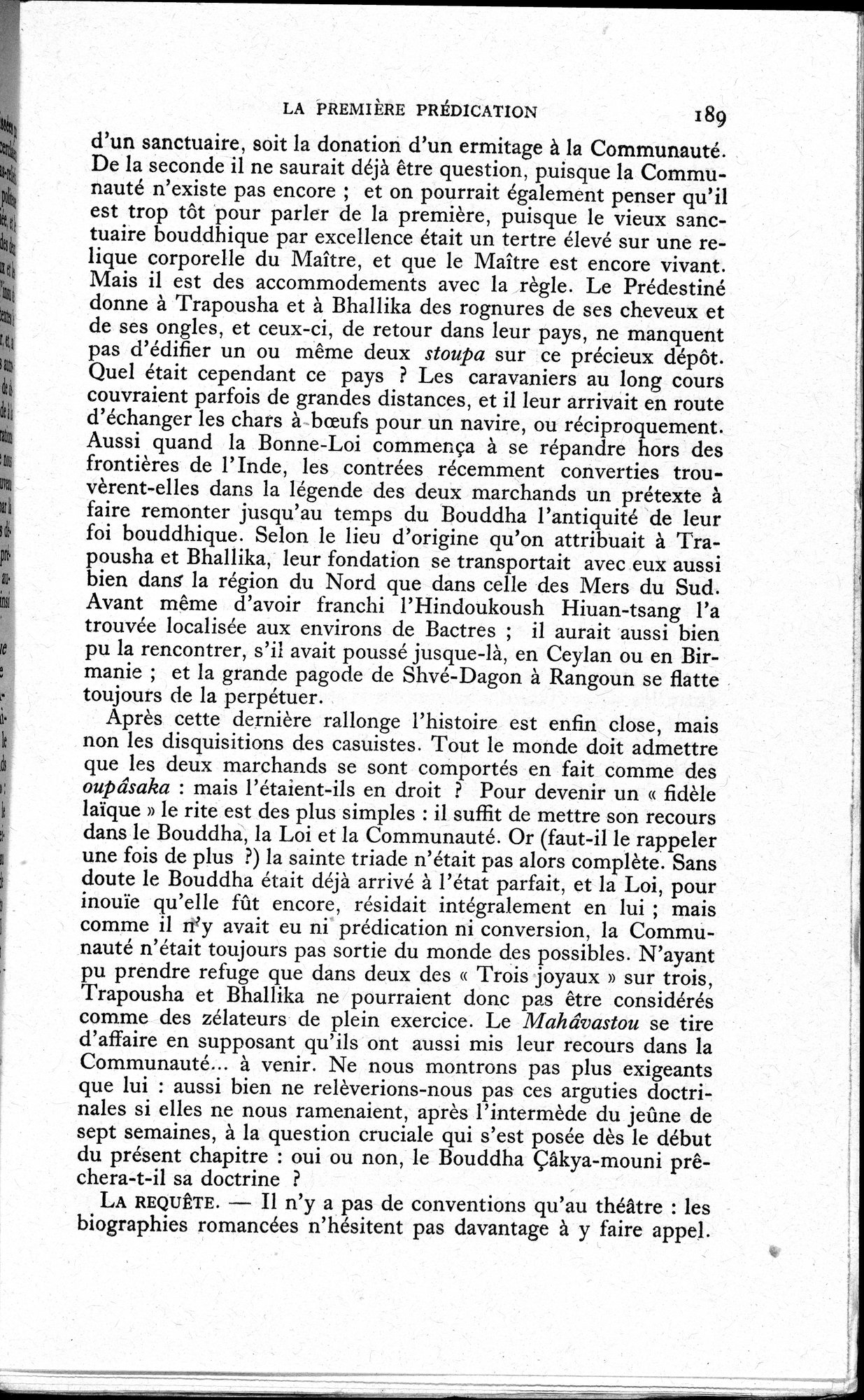La Vie du Bouddha : vol.1 / 191 ページ（白黒高解像度画像）
