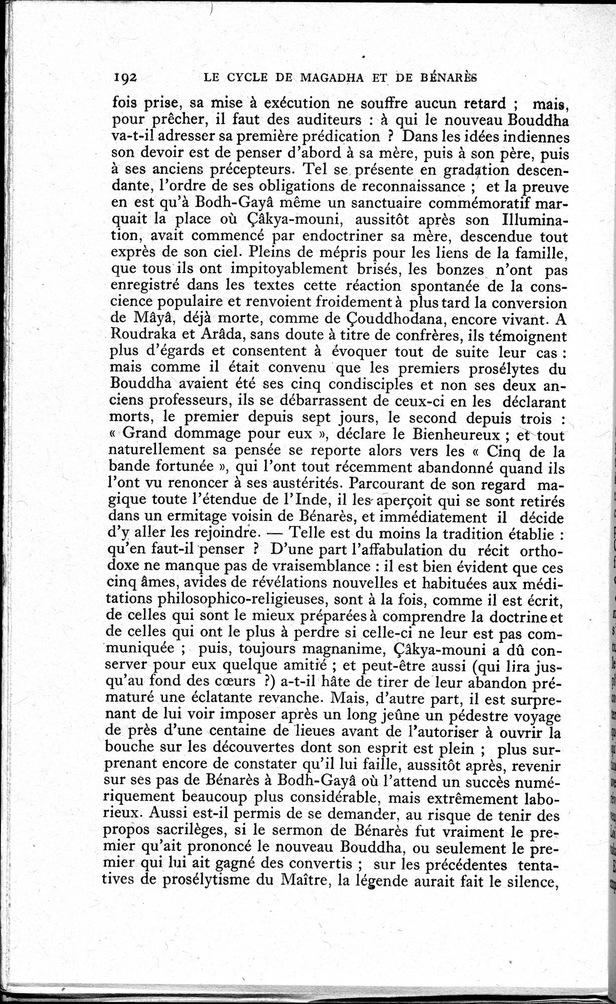 La Vie du Bouddha : vol.1 / 194 ページ（白黒高解像度画像）