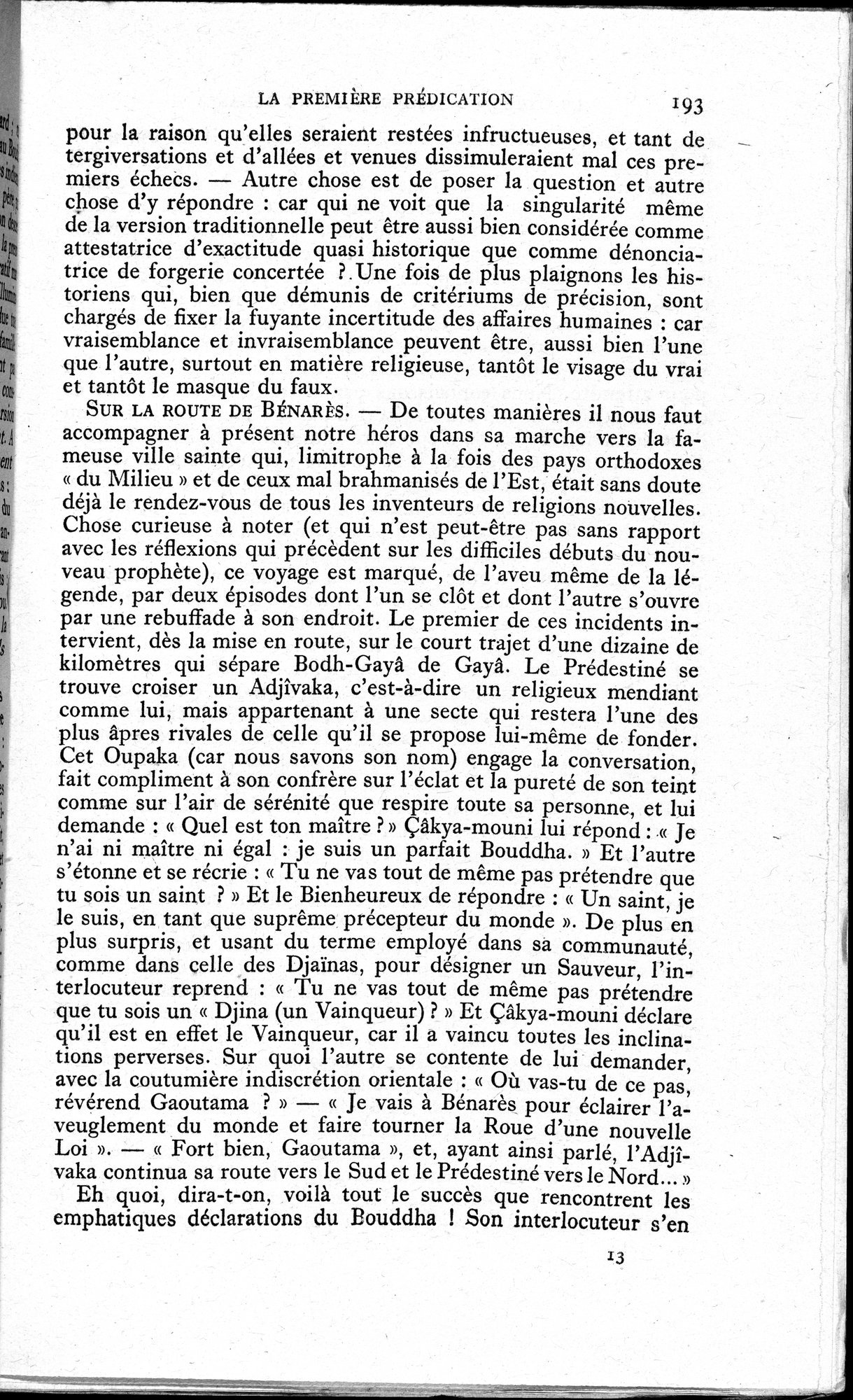La Vie du Bouddha : vol.1 / 195 ページ（白黒高解像度画像）