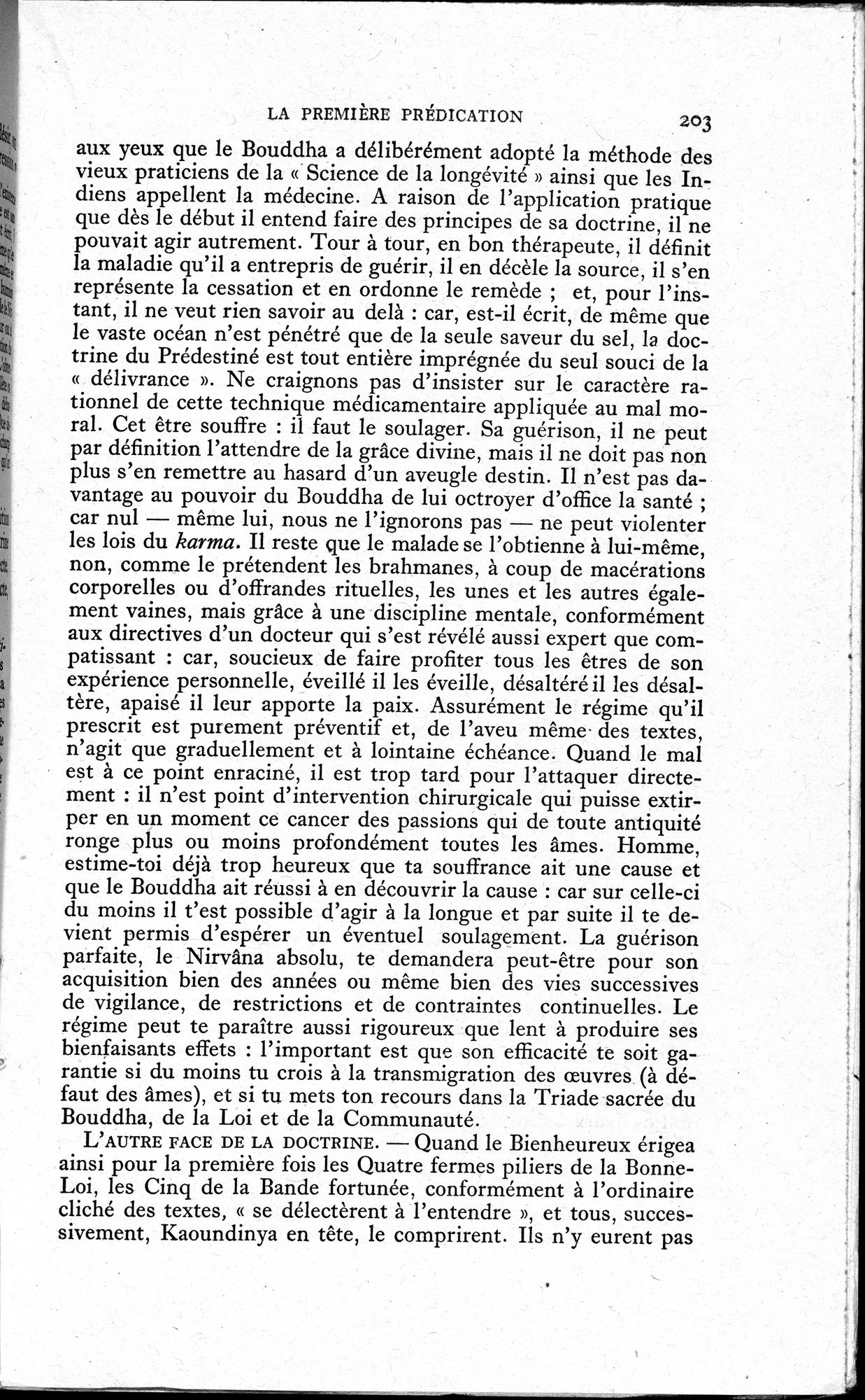 La Vie du Bouddha : vol.1 / 205 ページ（白黒高解像度画像）
