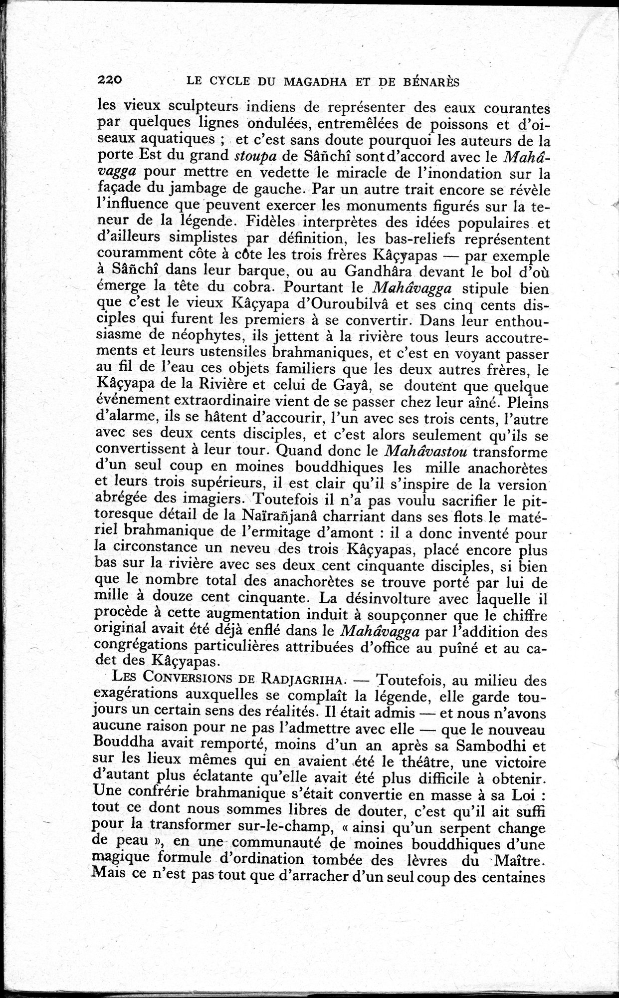 La Vie du Bouddha : vol.1 / 222 ページ（白黒高解像度画像）