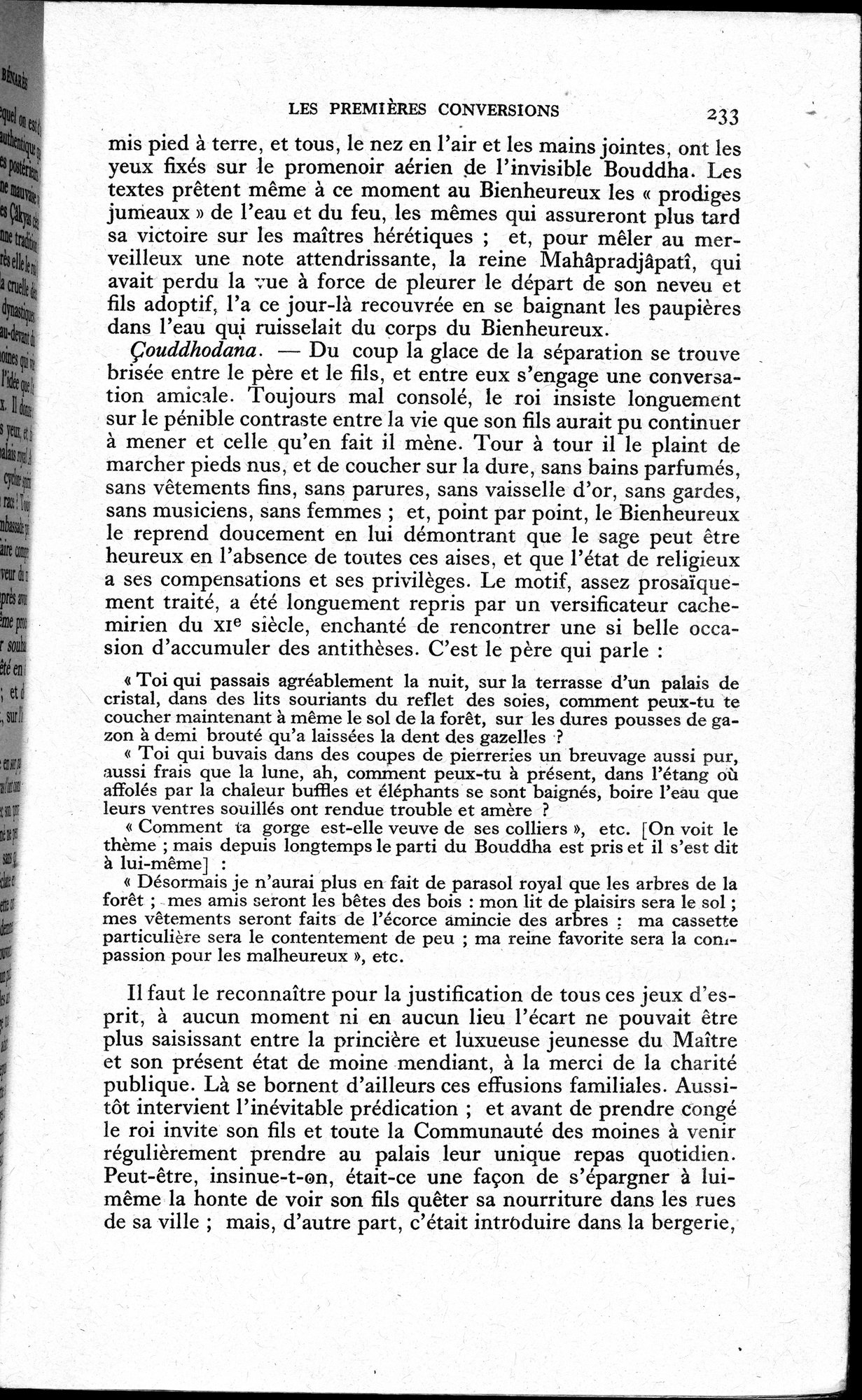 La Vie du Bouddha : vol.1 / 235 ページ（白黒高解像度画像）