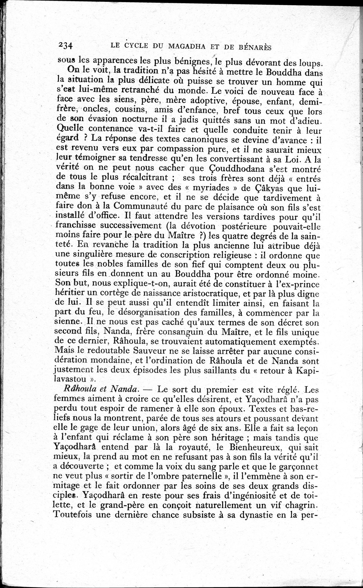 La Vie du Bouddha : vol.1 / 236 ページ（白黒高解像度画像）