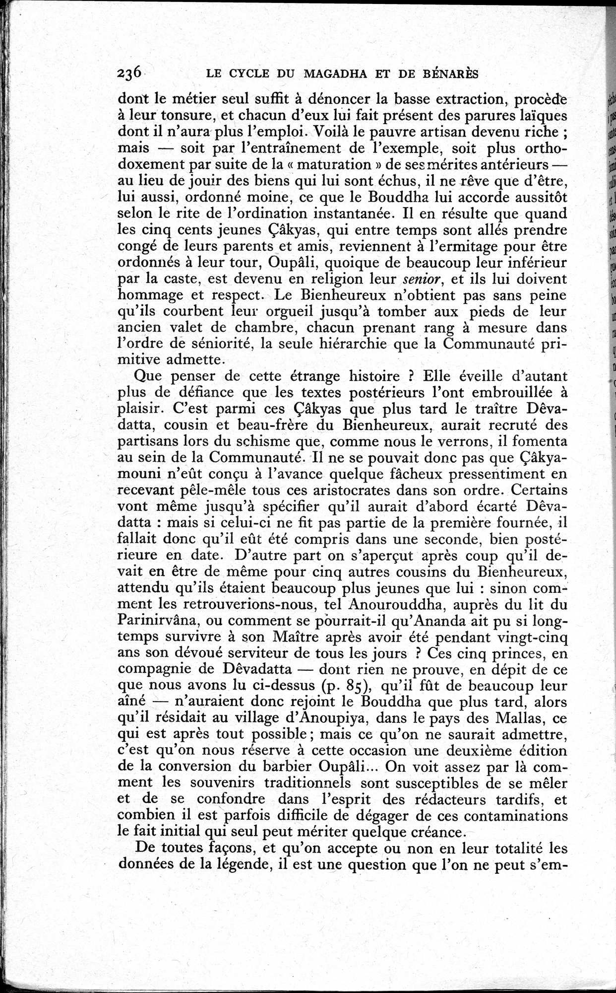 La Vie du Bouddha : vol.1 / 238 ページ（白黒高解像度画像）