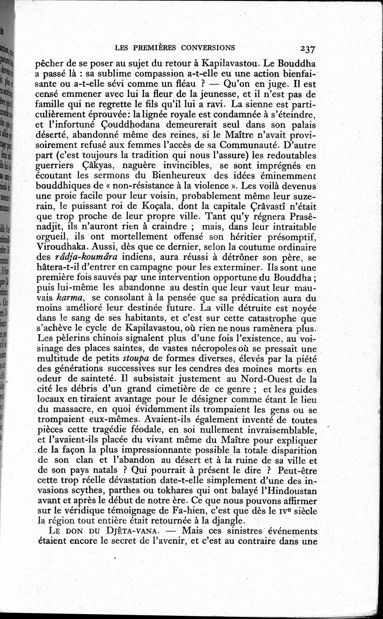 La Vie du Bouddha : vol.1 / 239 ページ（白黒高解像度画像）