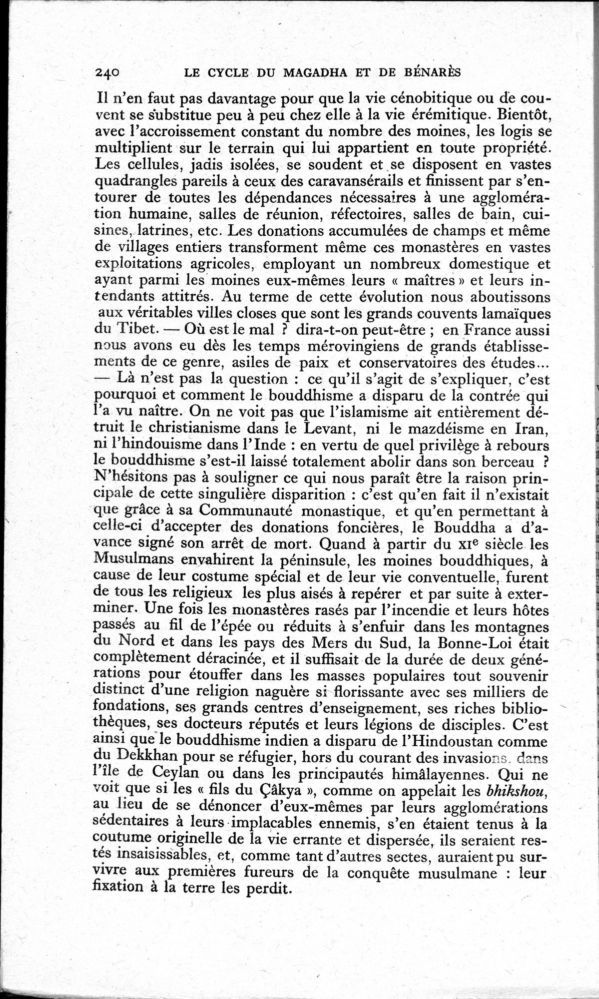 La Vie du Bouddha : vol.1 / 242 ページ（白黒高解像度画像）
