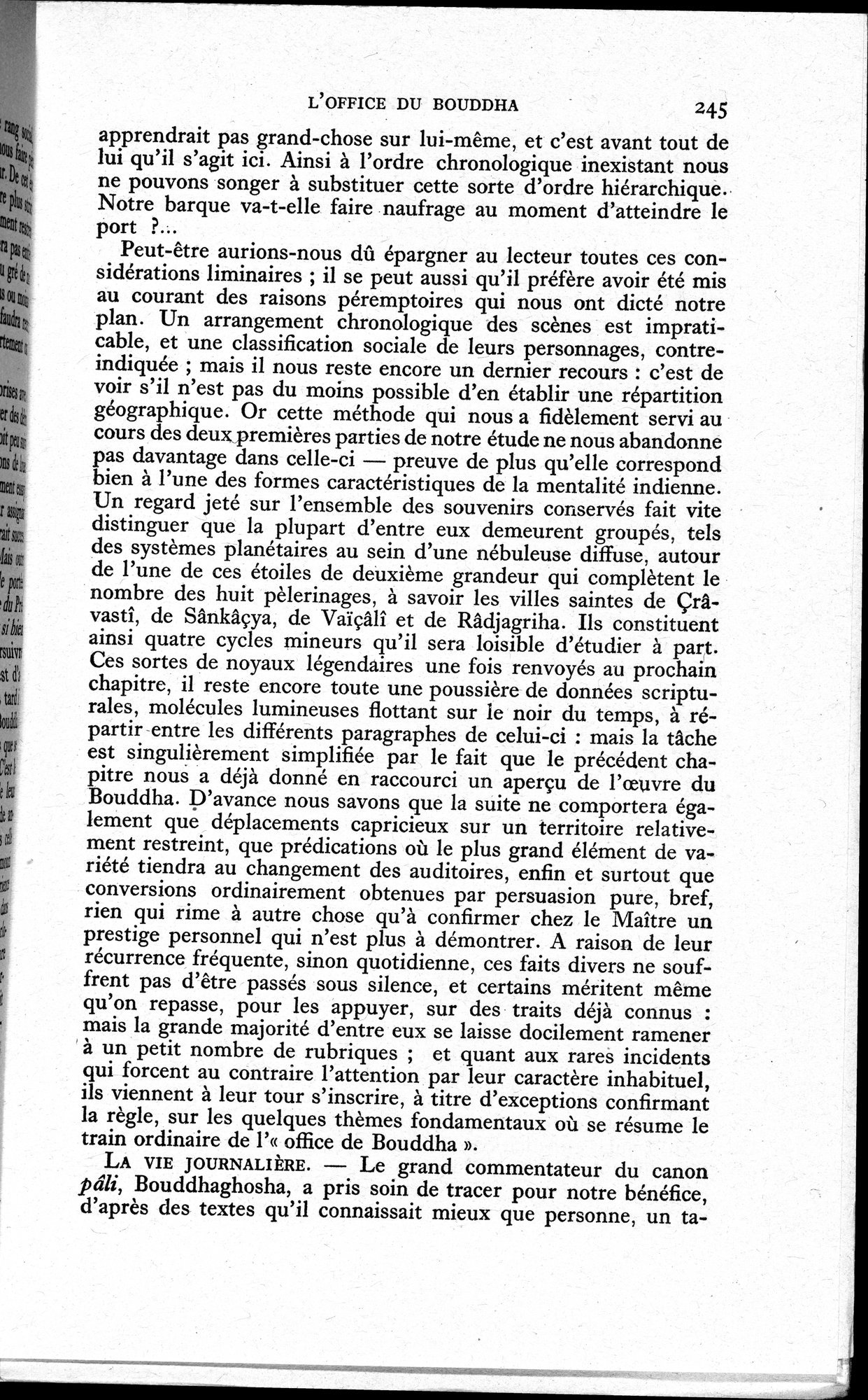 La Vie du Bouddha : vol.1 / 247 ページ（白黒高解像度画像）