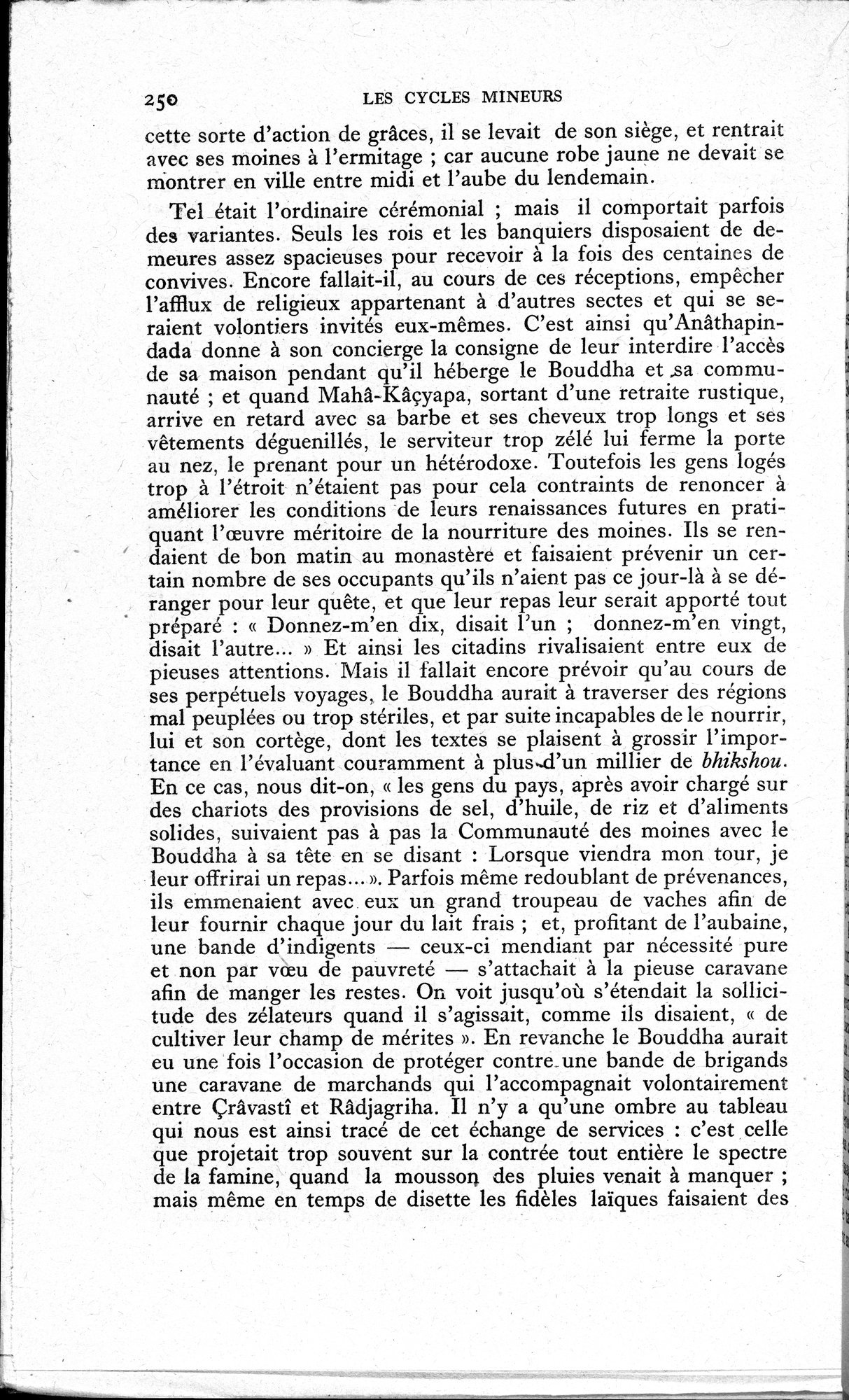La Vie du Bouddha : vol.1 / 252 ページ（白黒高解像度画像）