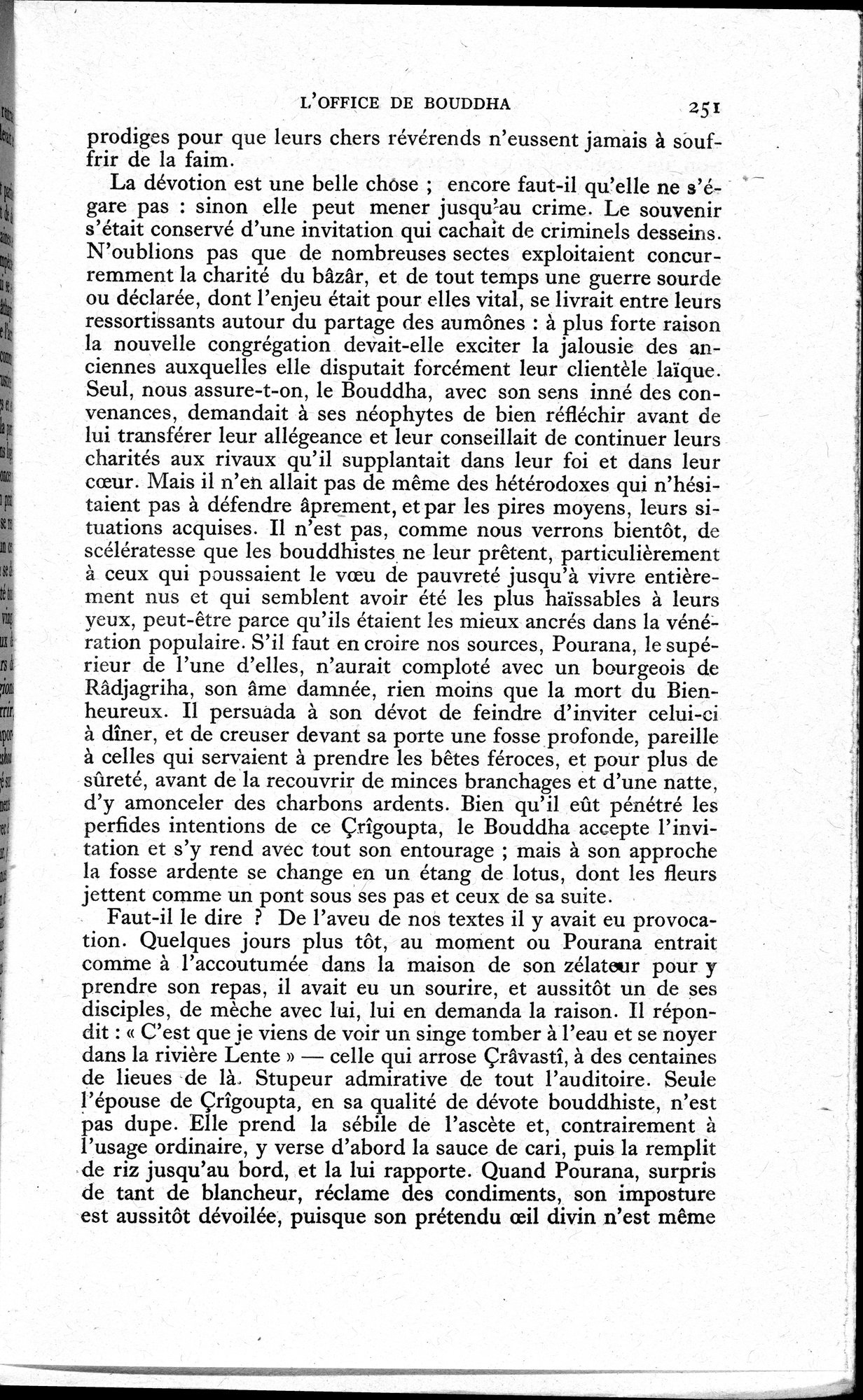 La Vie du Bouddha : vol.1 / 253 ページ（白黒高解像度画像）