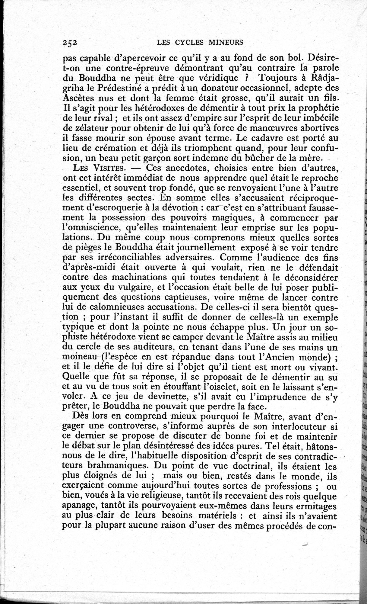 La Vie du Bouddha : vol.1 / 254 ページ（白黒高解像度画像）