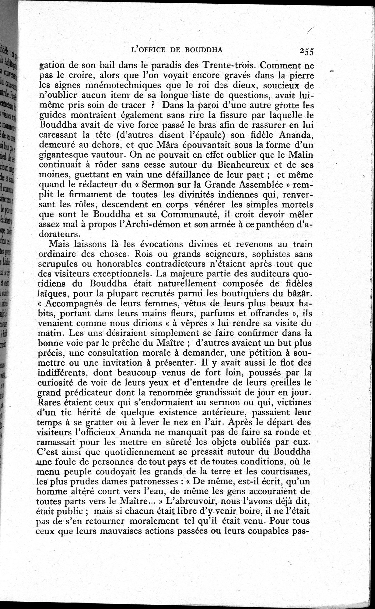 La Vie du Bouddha : vol.1 / 257 ページ（白黒高解像度画像）