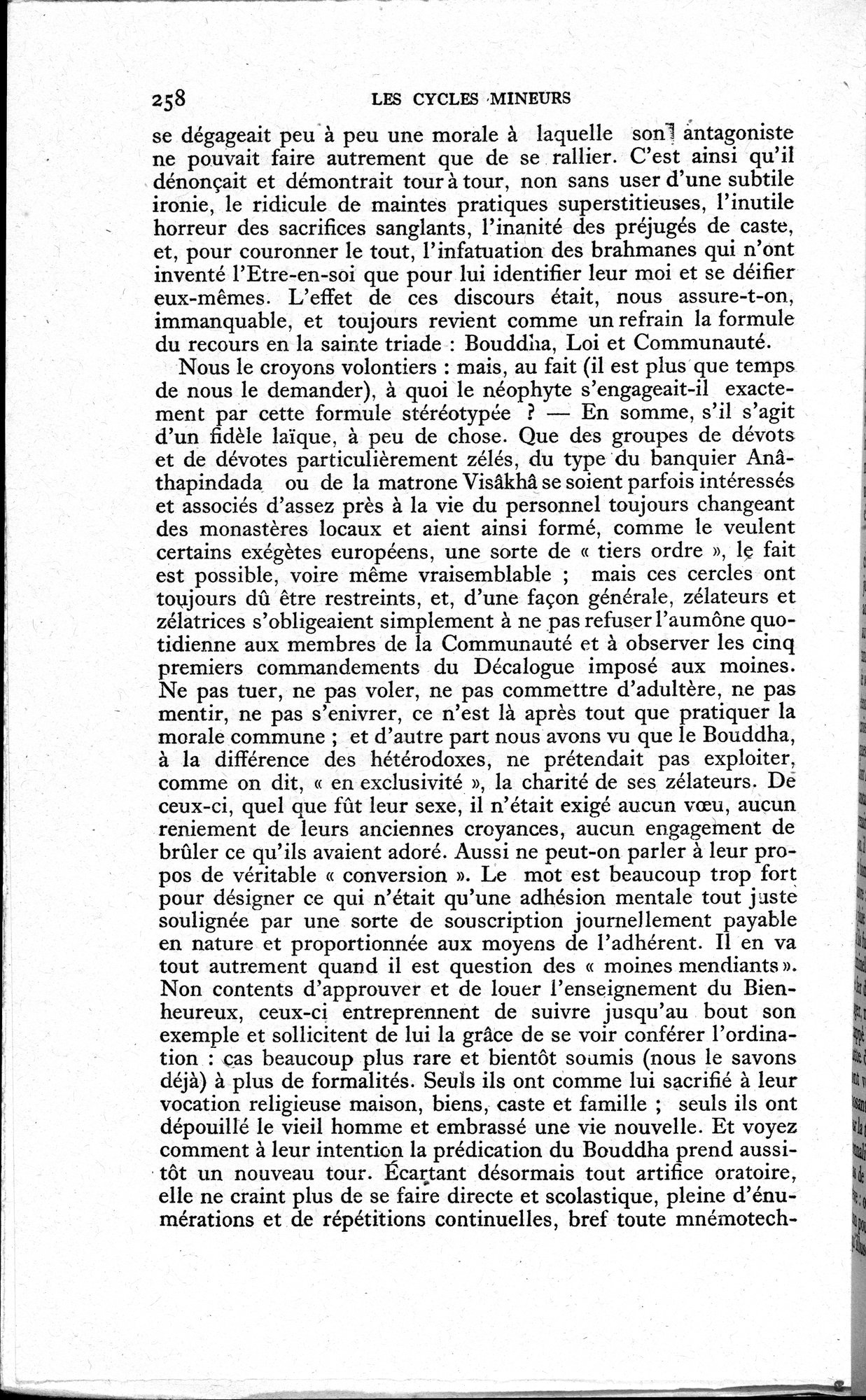 La Vie du Bouddha : vol.1 / 260 ページ（白黒高解像度画像）