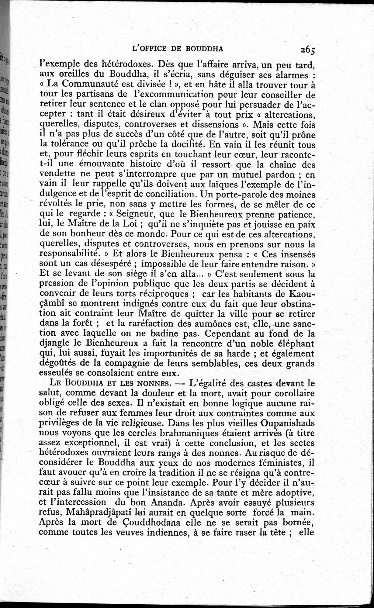 La Vie du Bouddha : vol.1 / 267 ページ（白黒高解像度画像）