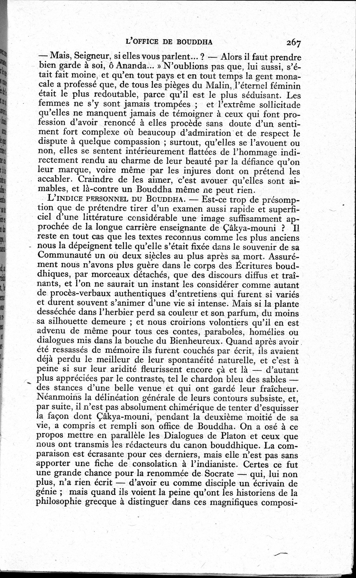 La Vie du Bouddha : vol.1 / 269 ページ（白黒高解像度画像）
