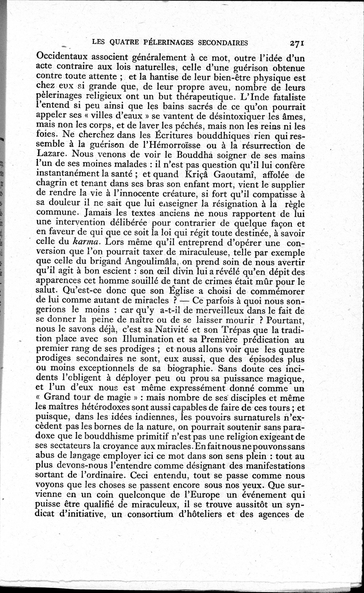La Vie du Bouddha : vol.1 / 273 ページ（白黒高解像度画像）