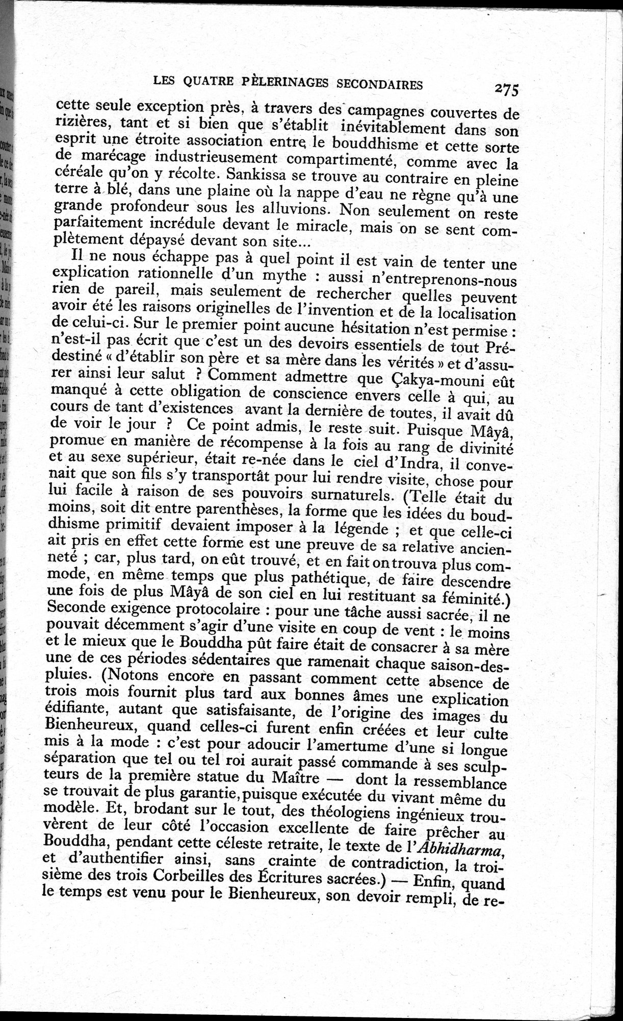 La Vie du Bouddha : vol.1 / 277 ページ（白黒高解像度画像）