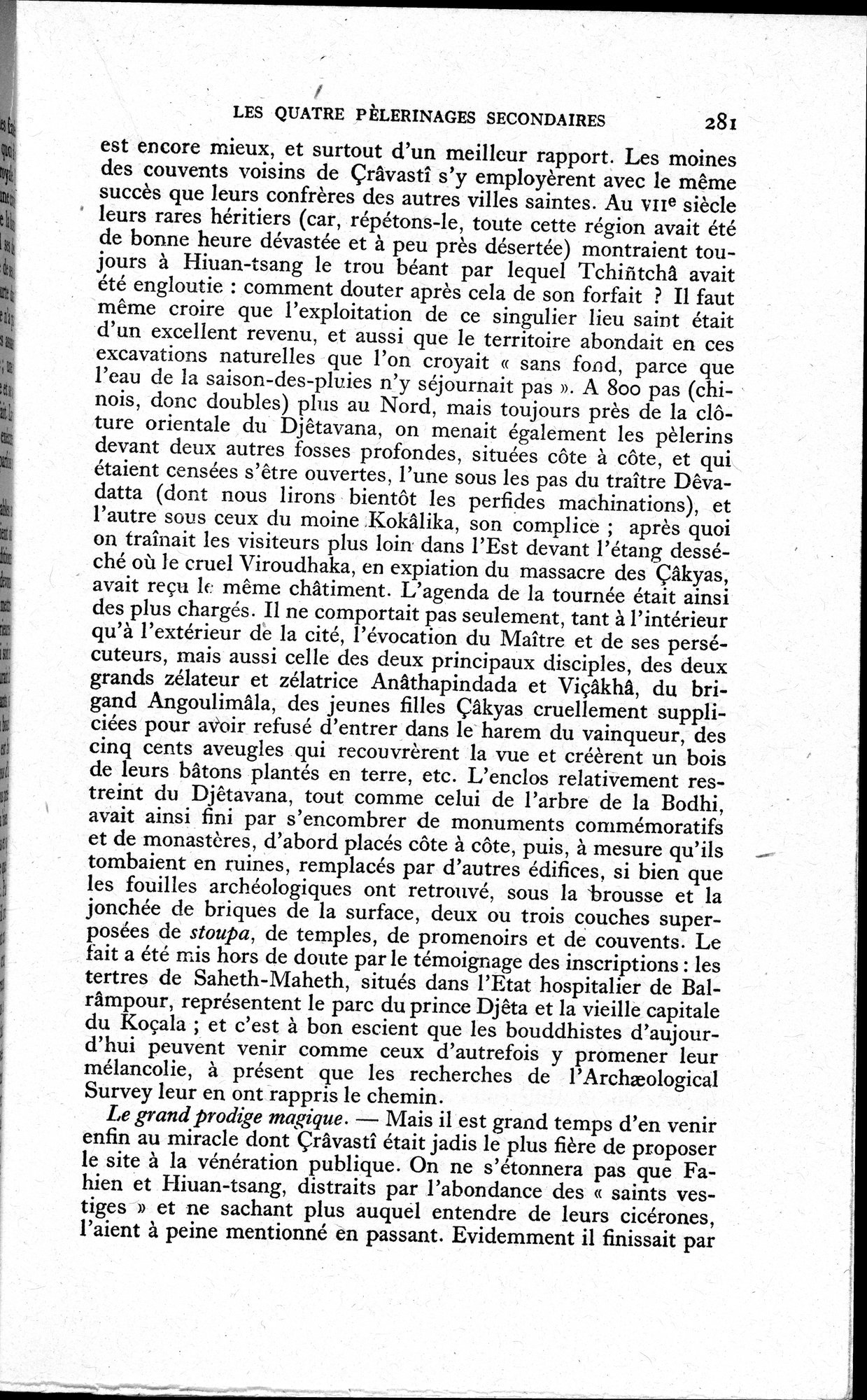 La Vie du Bouddha : vol.1 / 283 ページ（白黒高解像度画像）