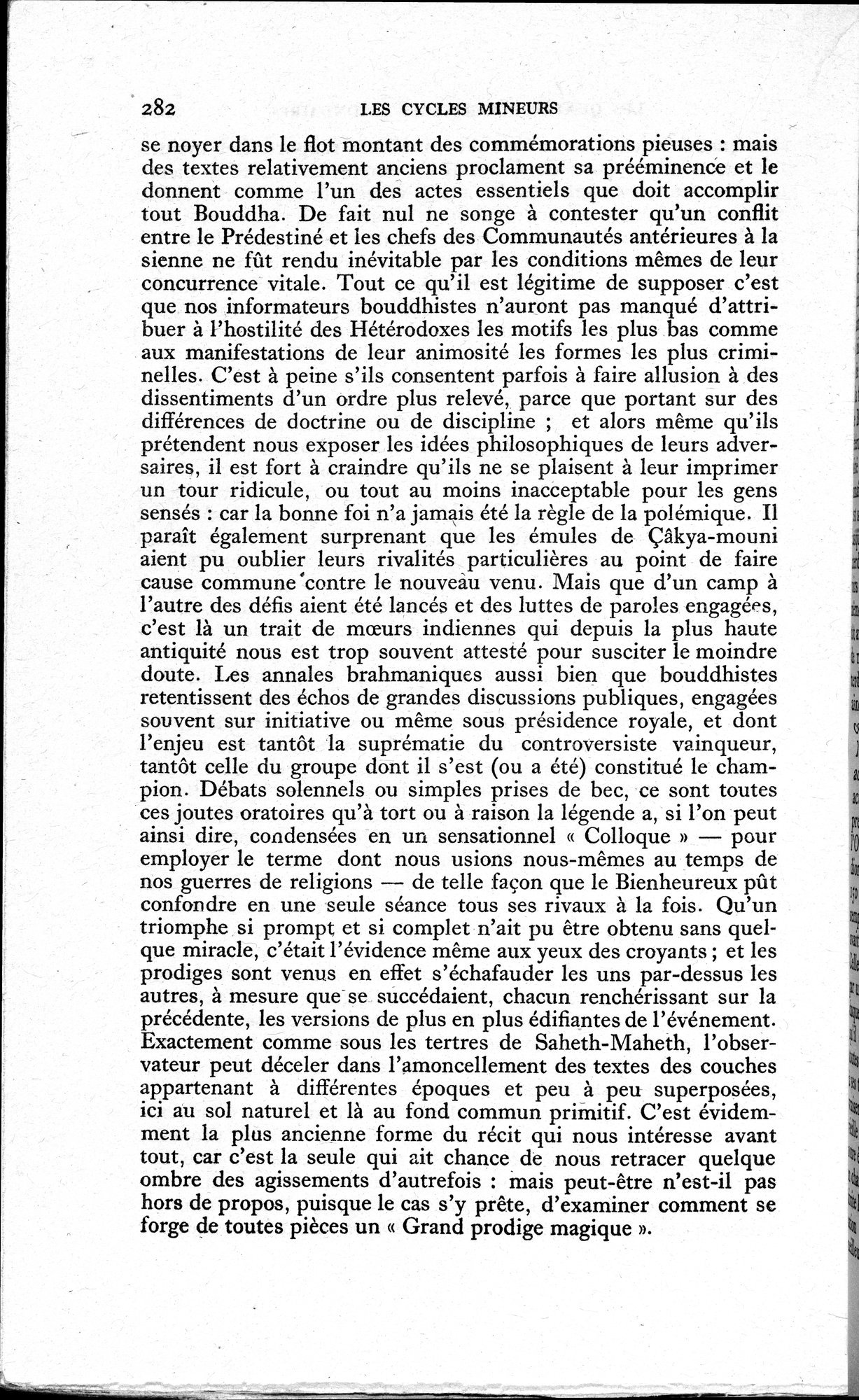 La Vie du Bouddha : vol.1 / 284 ページ（白黒高解像度画像）