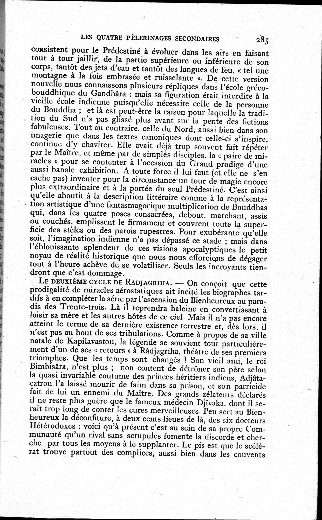 La Vie du Bouddha : vol.1 / 287 ページ（白黒高解像度画像）