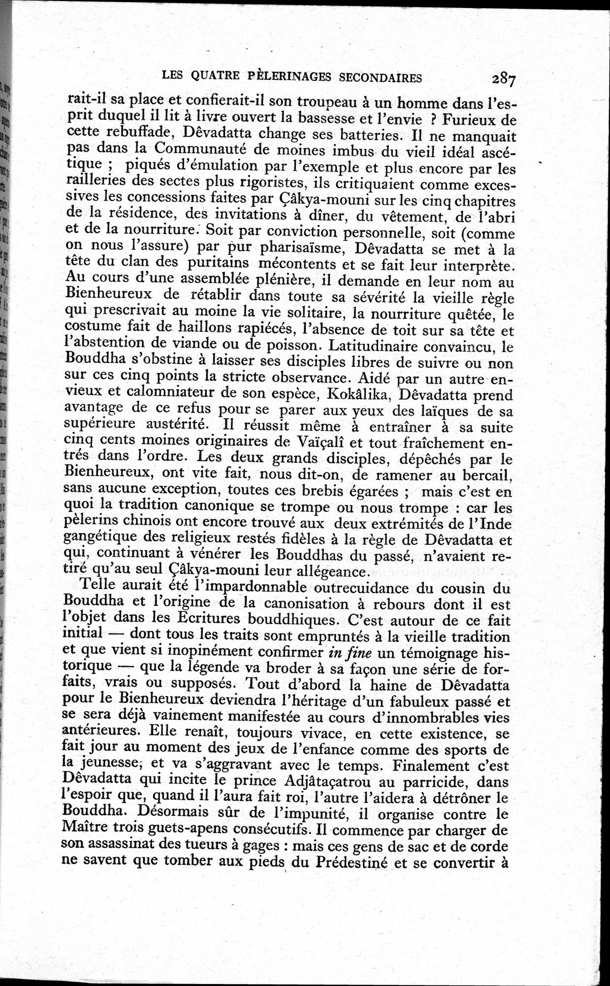 La Vie du Bouddha : vol.1 / 289 ページ（白黒高解像度画像）