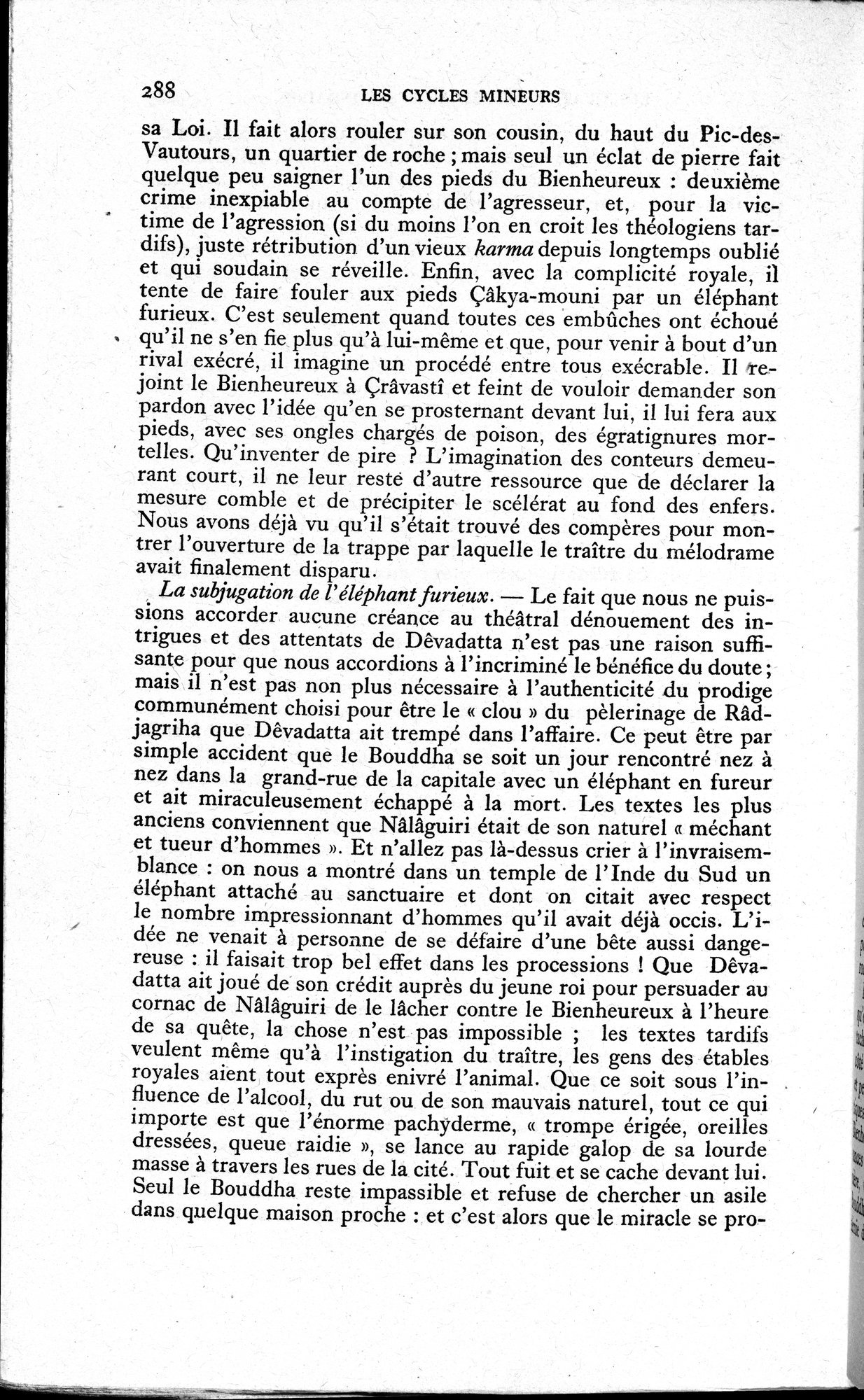 La Vie du Bouddha : vol.1 / 290 ページ（白黒高解像度画像）