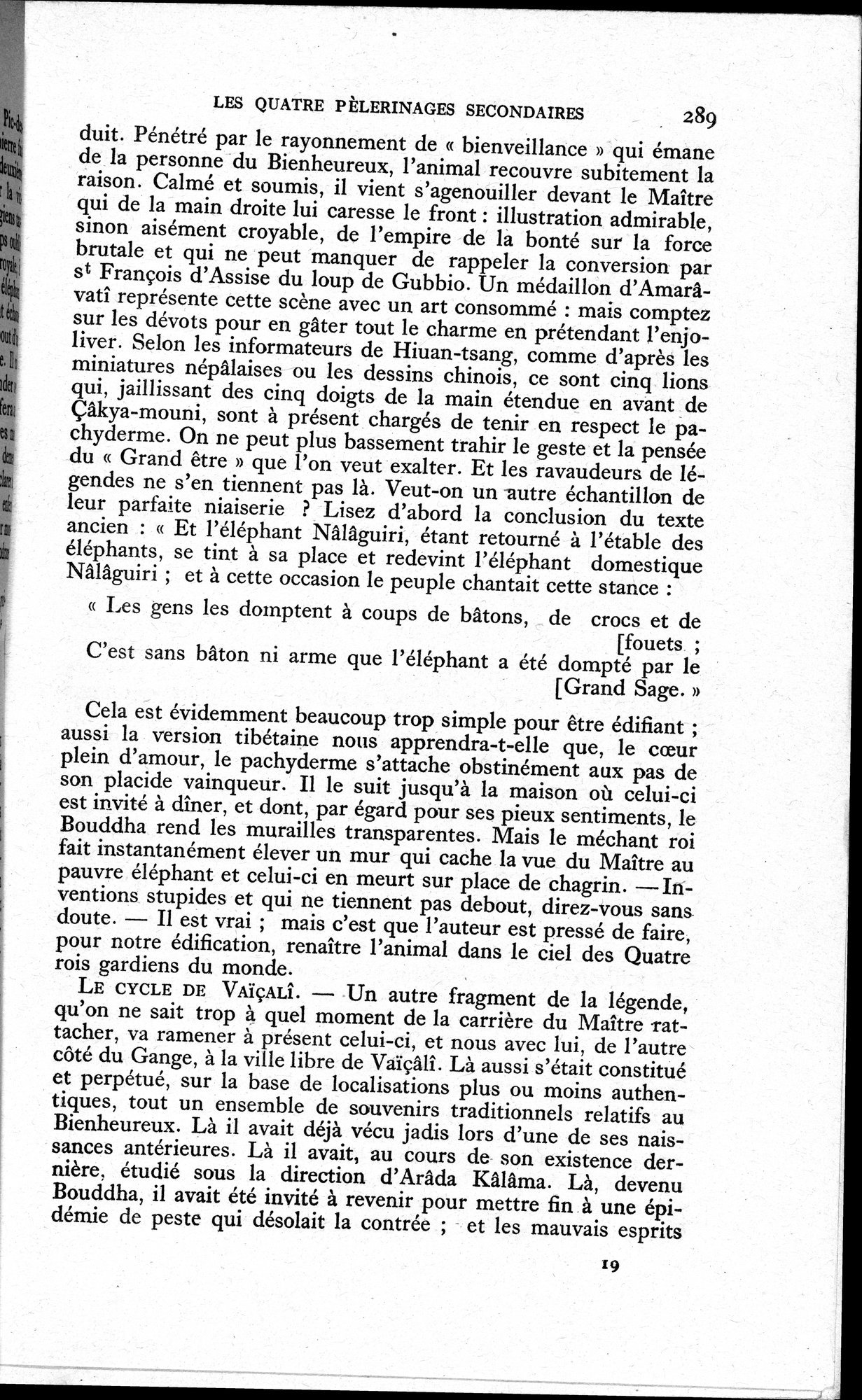 La Vie du Bouddha : vol.1 / 291 ページ（白黒高解像度画像）