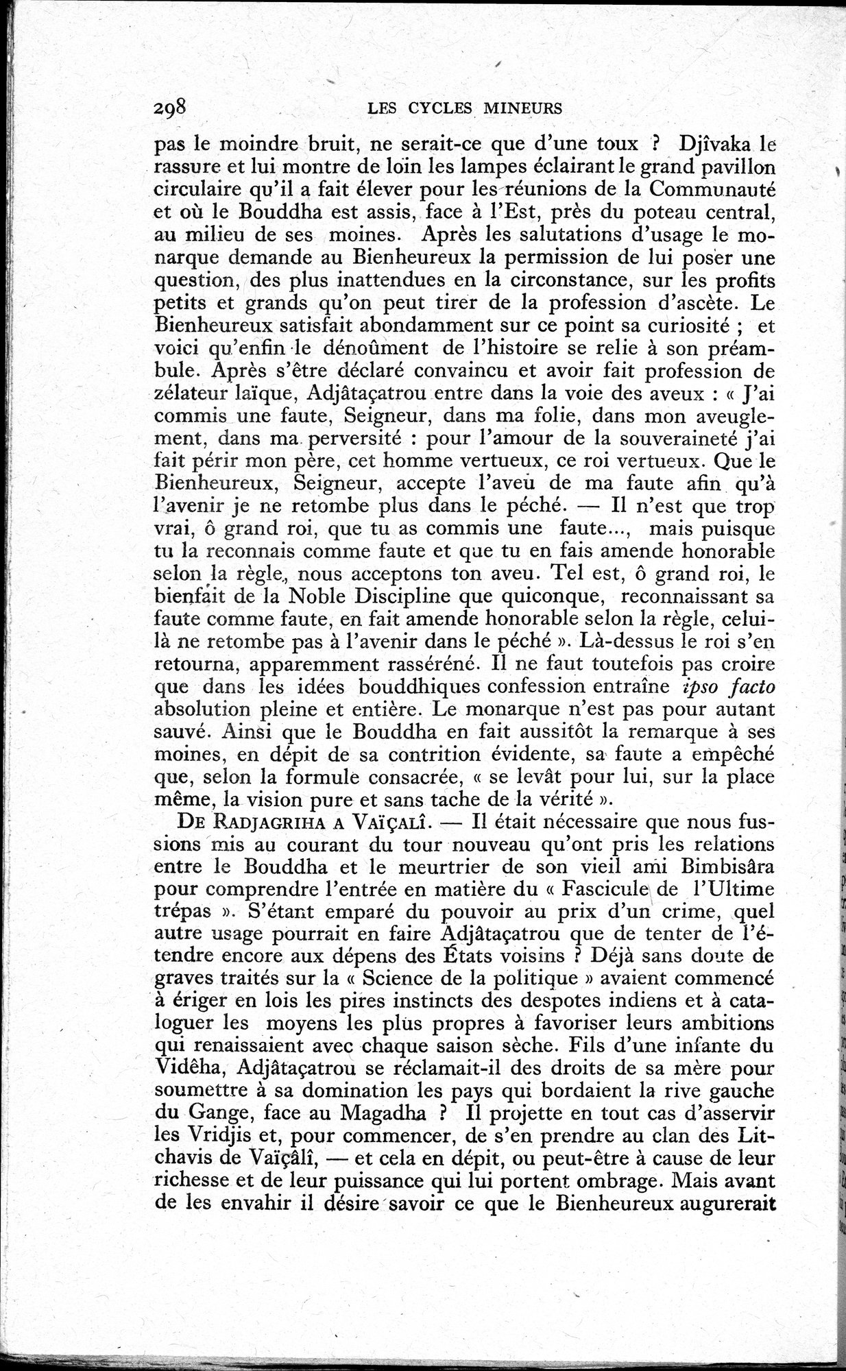 La Vie du Bouddha : vol.1 / 300 ページ（白黒高解像度画像）