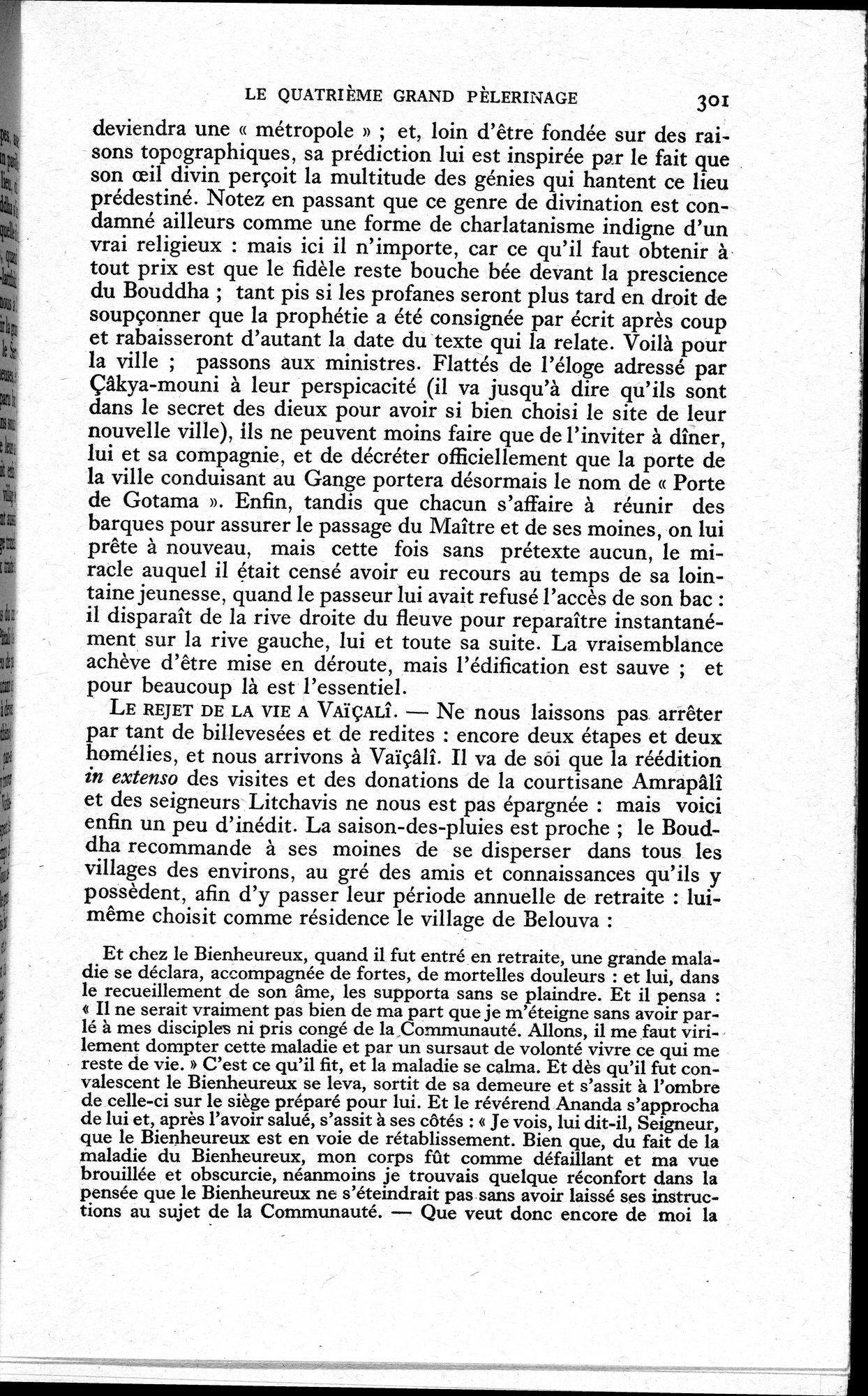 La Vie du Bouddha : vol.1 / 303 ページ（白黒高解像度画像）