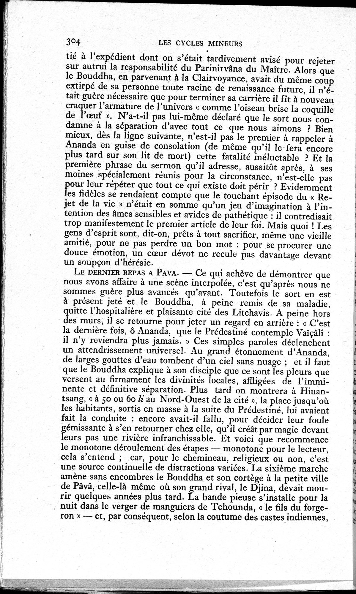 La Vie du Bouddha : vol.1 / 306 ページ（白黒高解像度画像）