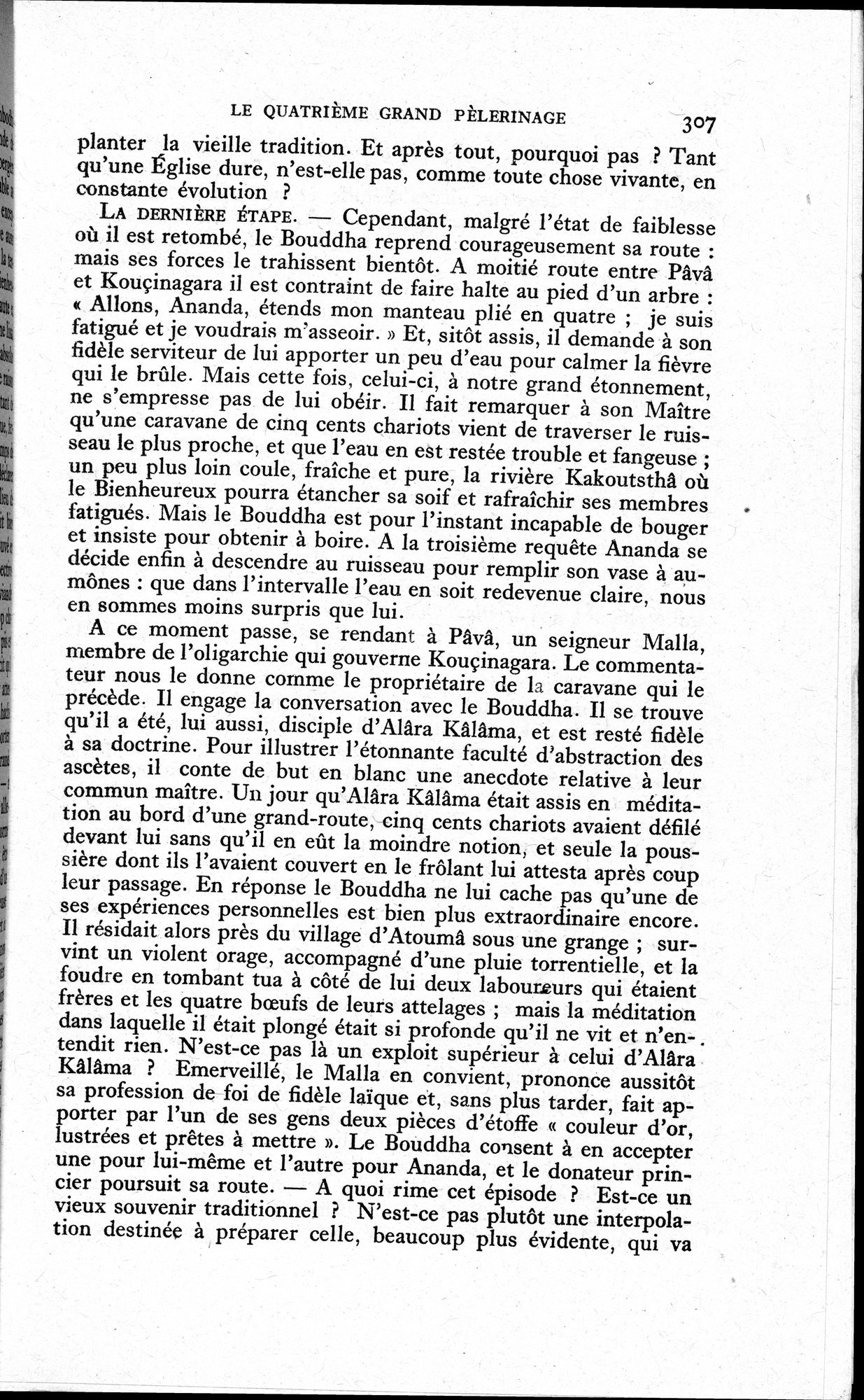 La Vie du Bouddha : vol.1 / 309 ページ（白黒高解像度画像）