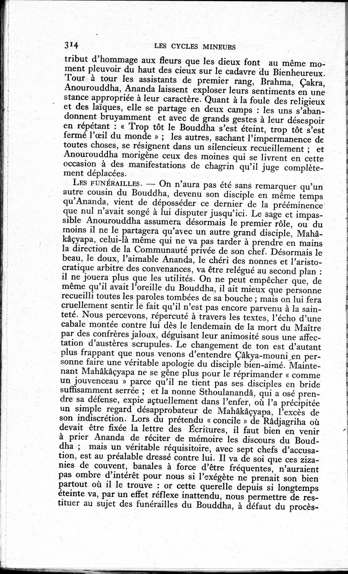 La Vie du Bouddha : vol.1 / 316 ページ（白黒高解像度画像）