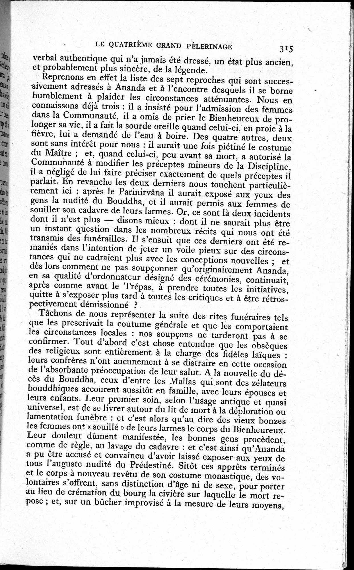 La Vie du Bouddha : vol.1 / 317 ページ（白黒高解像度画像）
