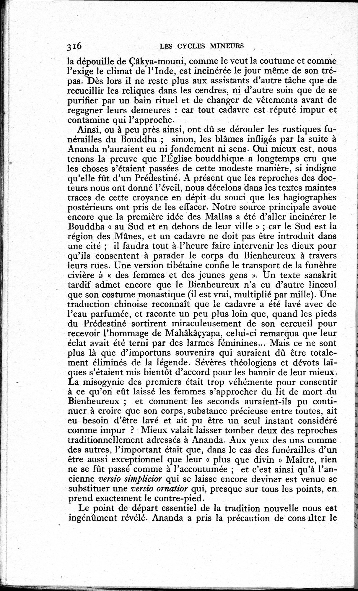 La Vie du Bouddha : vol.1 / 318 ページ（白黒高解像度画像）