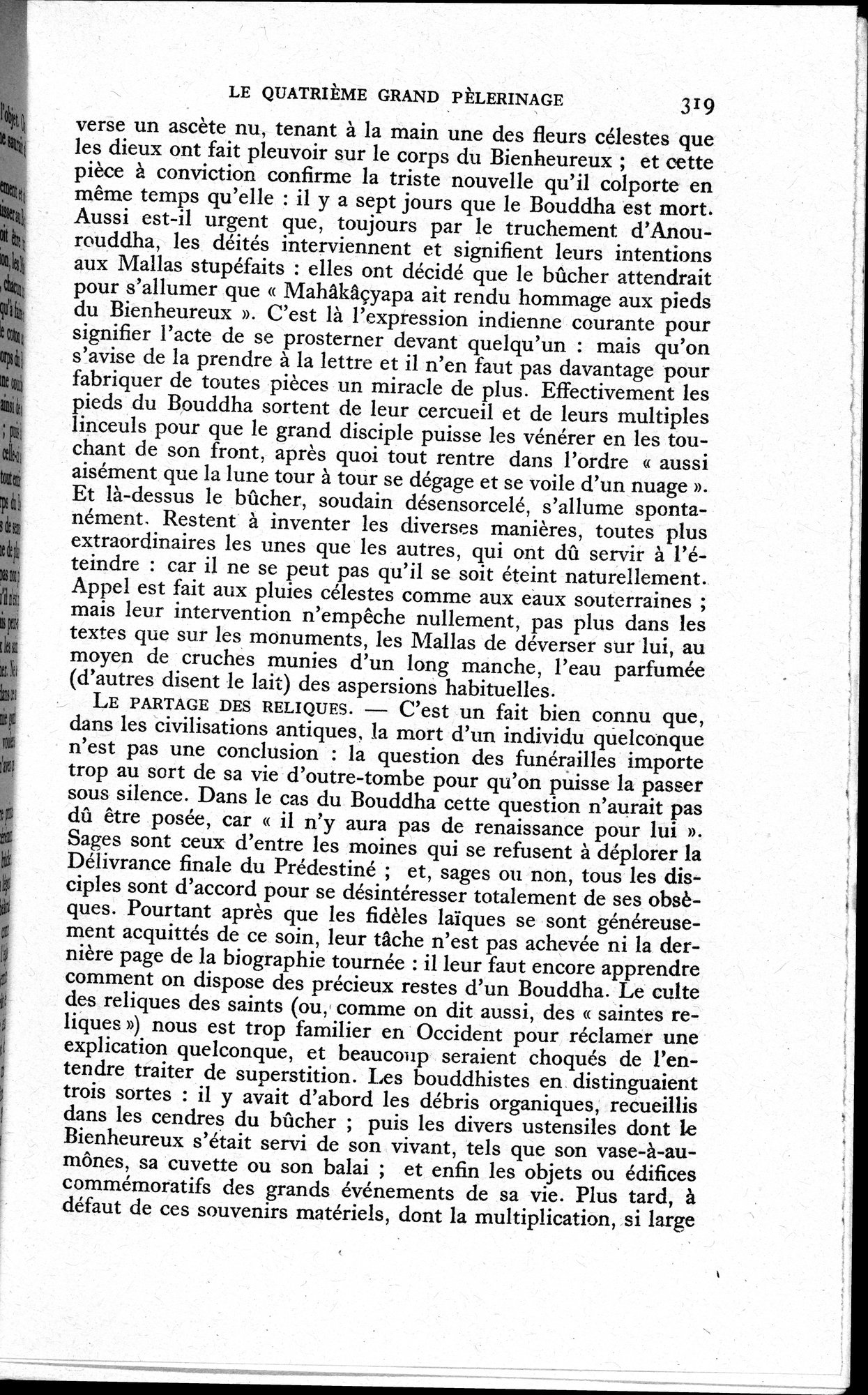 La Vie du Bouddha : vol.1 / 321 ページ（白黒高解像度画像）