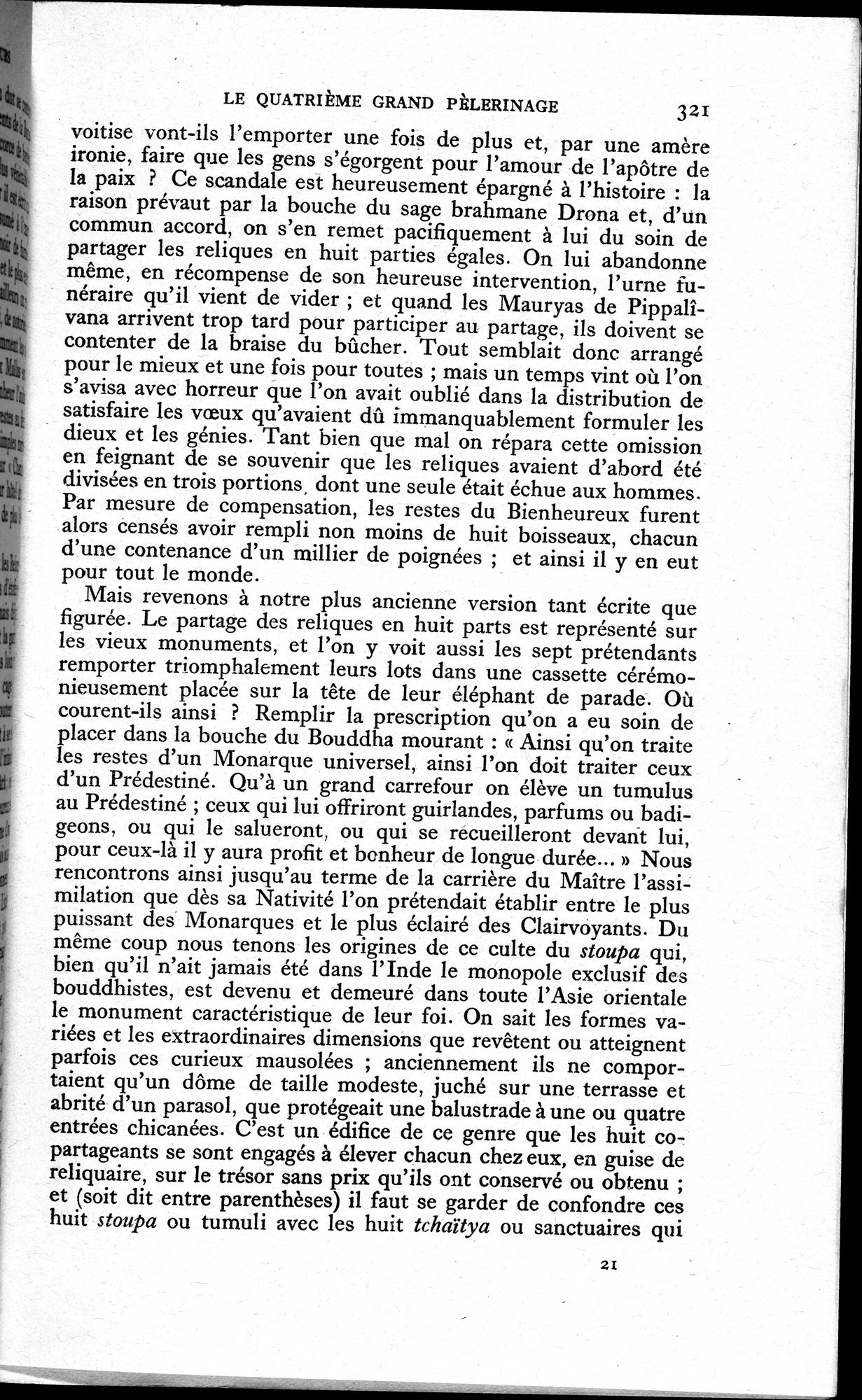 La Vie du Bouddha : vol.1 / 323 ページ（白黒高解像度画像）