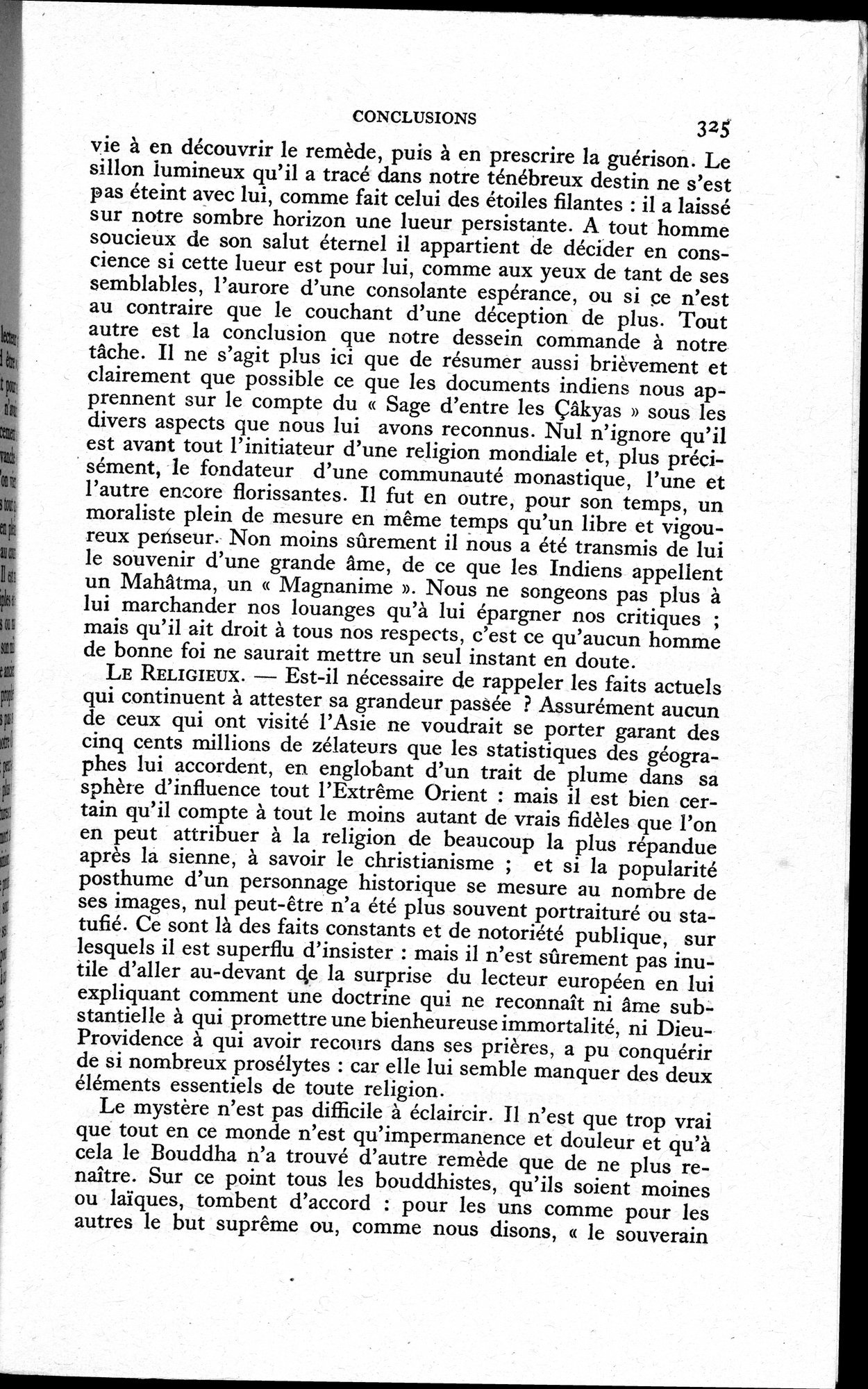 La Vie du Bouddha : vol.1 / 327 ページ（白黒高解像度画像）