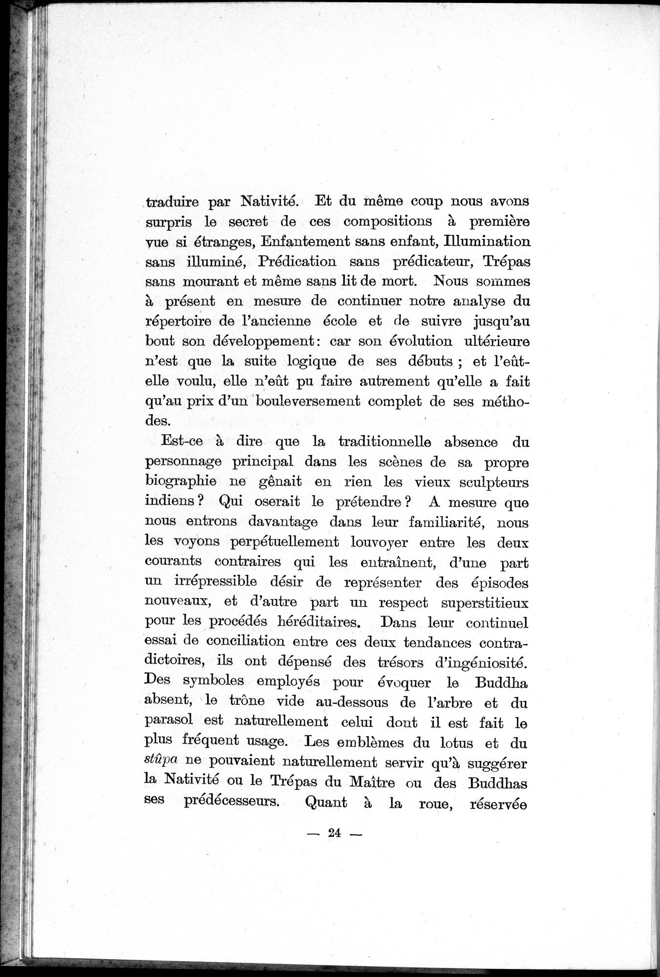 Études sur l'Art Bouddhique de l'Inde : vol.1 / 34 ページ（白黒高解像度画像）