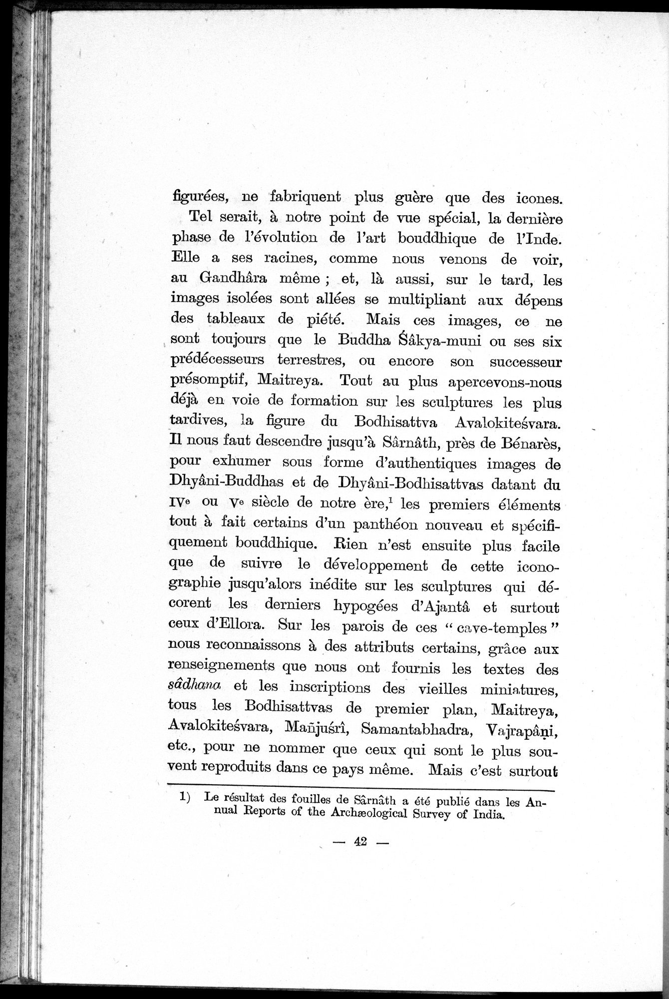 Études sur l'Art Bouddhique de l'Inde : vol.1 / 52 ページ（白黒高解像度画像）