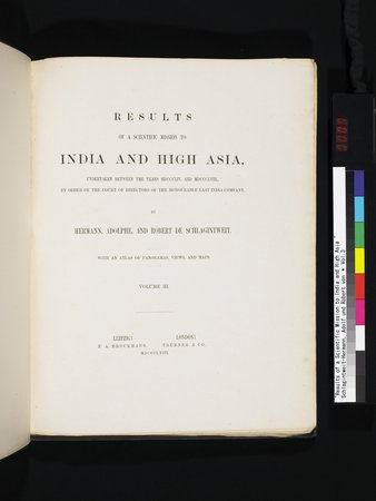 Results of a Scientific Mission to India and High Asia : vol.3 : Page 7