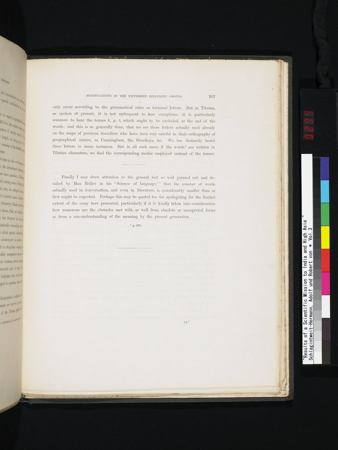 Results of a Scientific Mission to India and High Asia : vol.3 / Page 299 (Color Image)