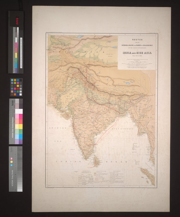Results of a Scientific Mission to India and High Asia : vol.5 / Page 18 (Color Image)